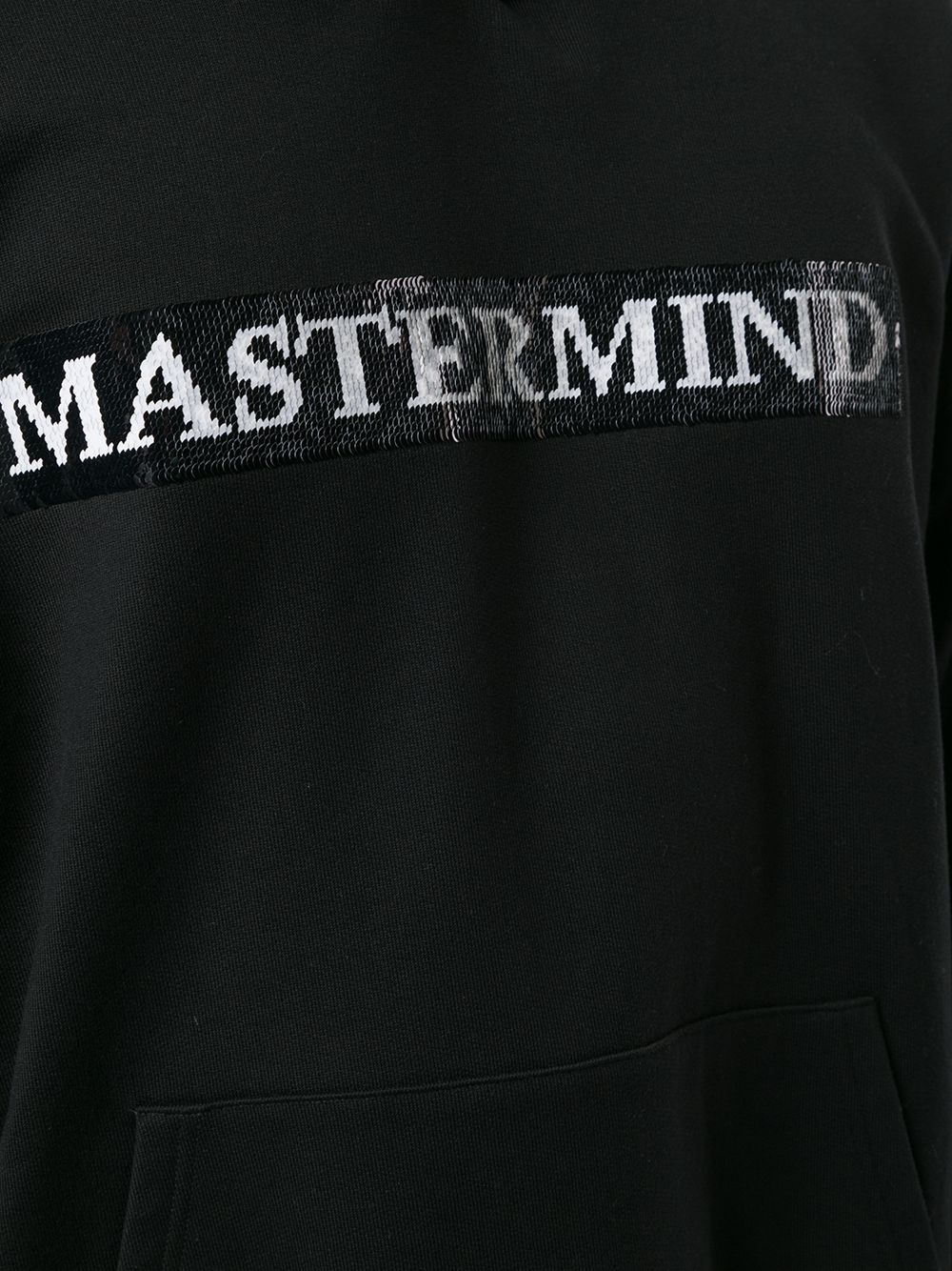 logo-print cotton hoodie - 5