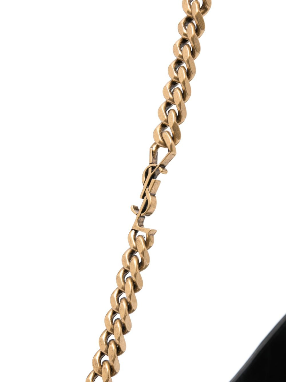 Saint Laurent Women Rendez-Vous Patent Leather Hobo Bag - 4