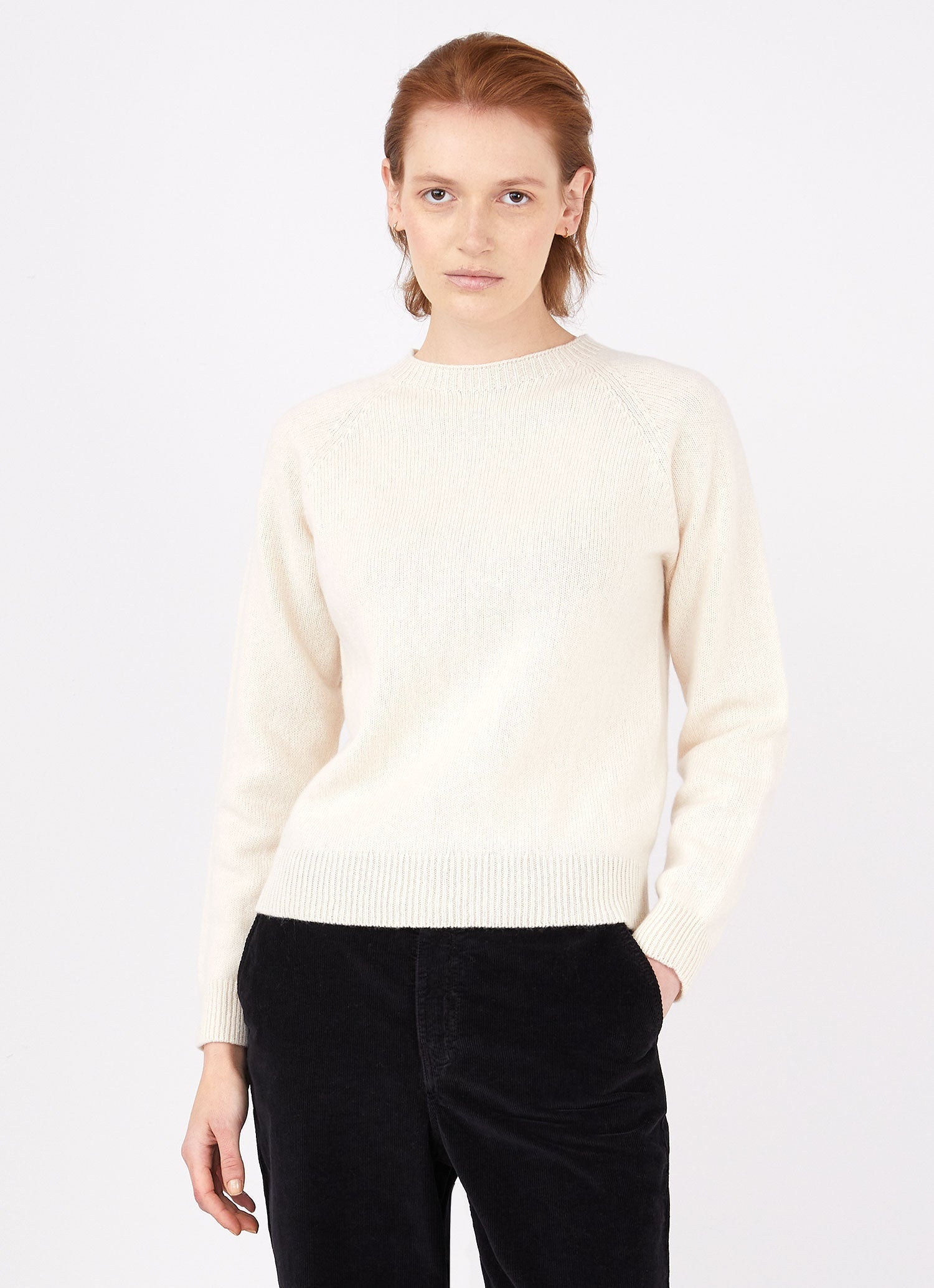 Lambswool Crew Neck Jumper - 2