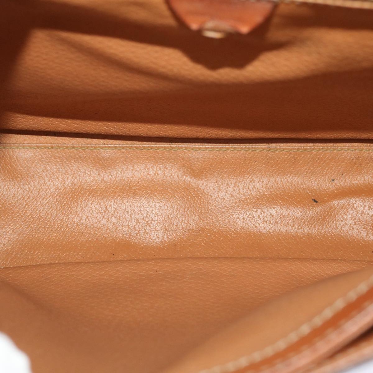 CELINE Macadam Canvas Shoulder Bag Pvc Leather Brown - 11