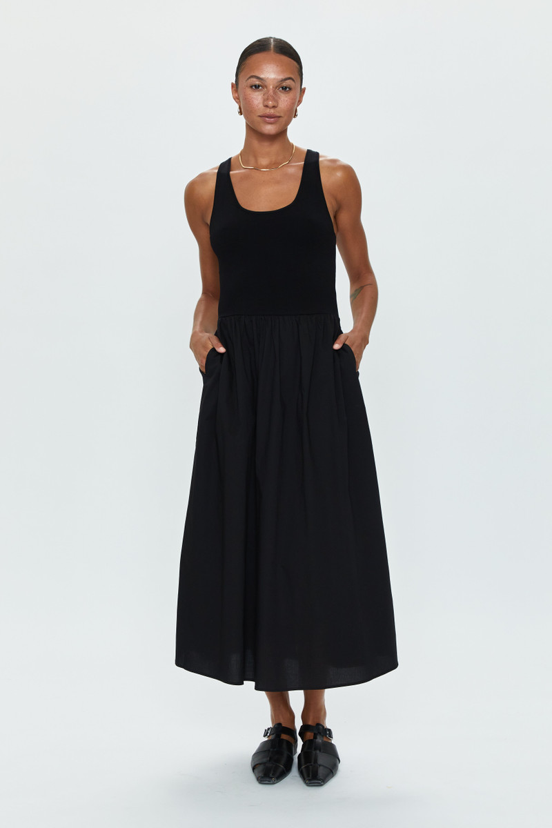FAYE TANK DRESS - NOIR 4