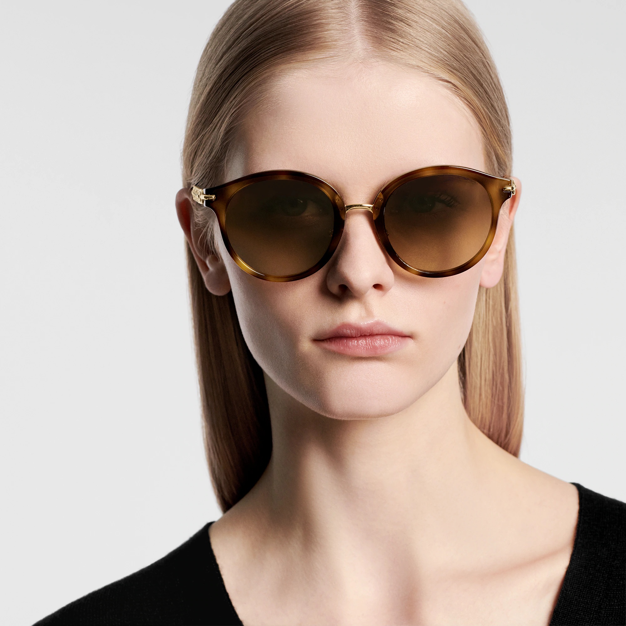 My LV Chain Two Round Sunglasses - 5