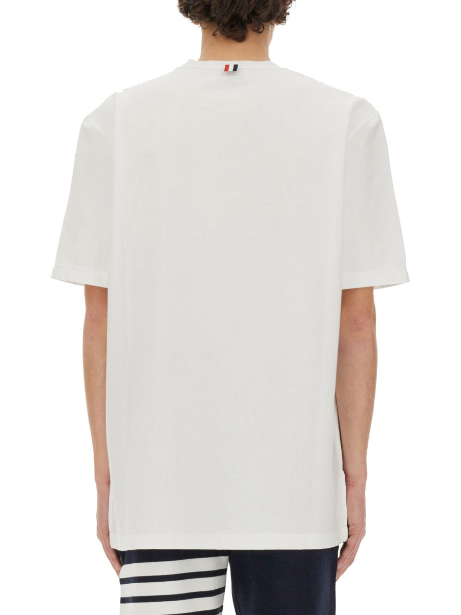 Thom Browne Men Jersey T-Shirt - 4