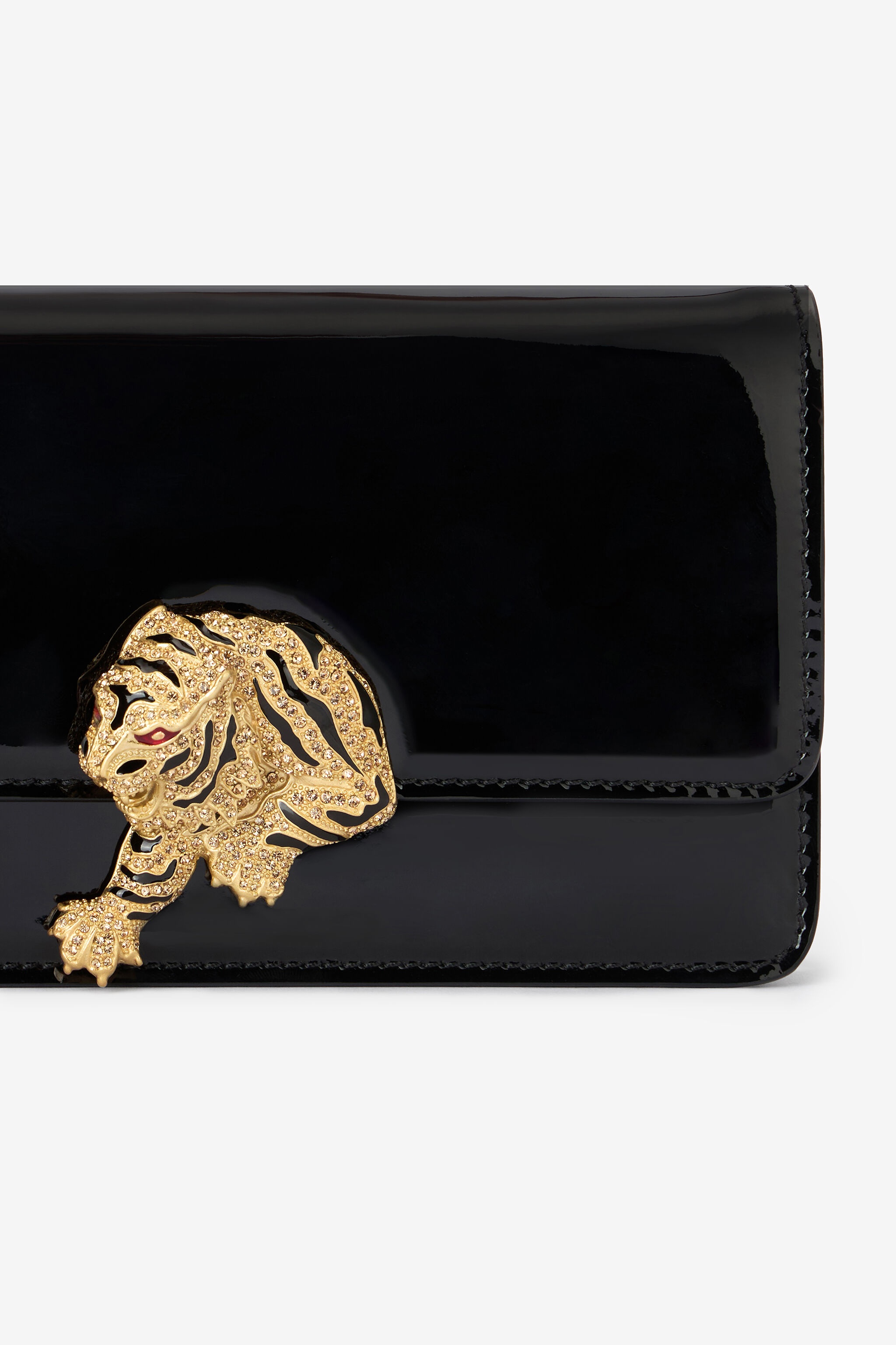 Roar Bag with bejeweled tiger - 4