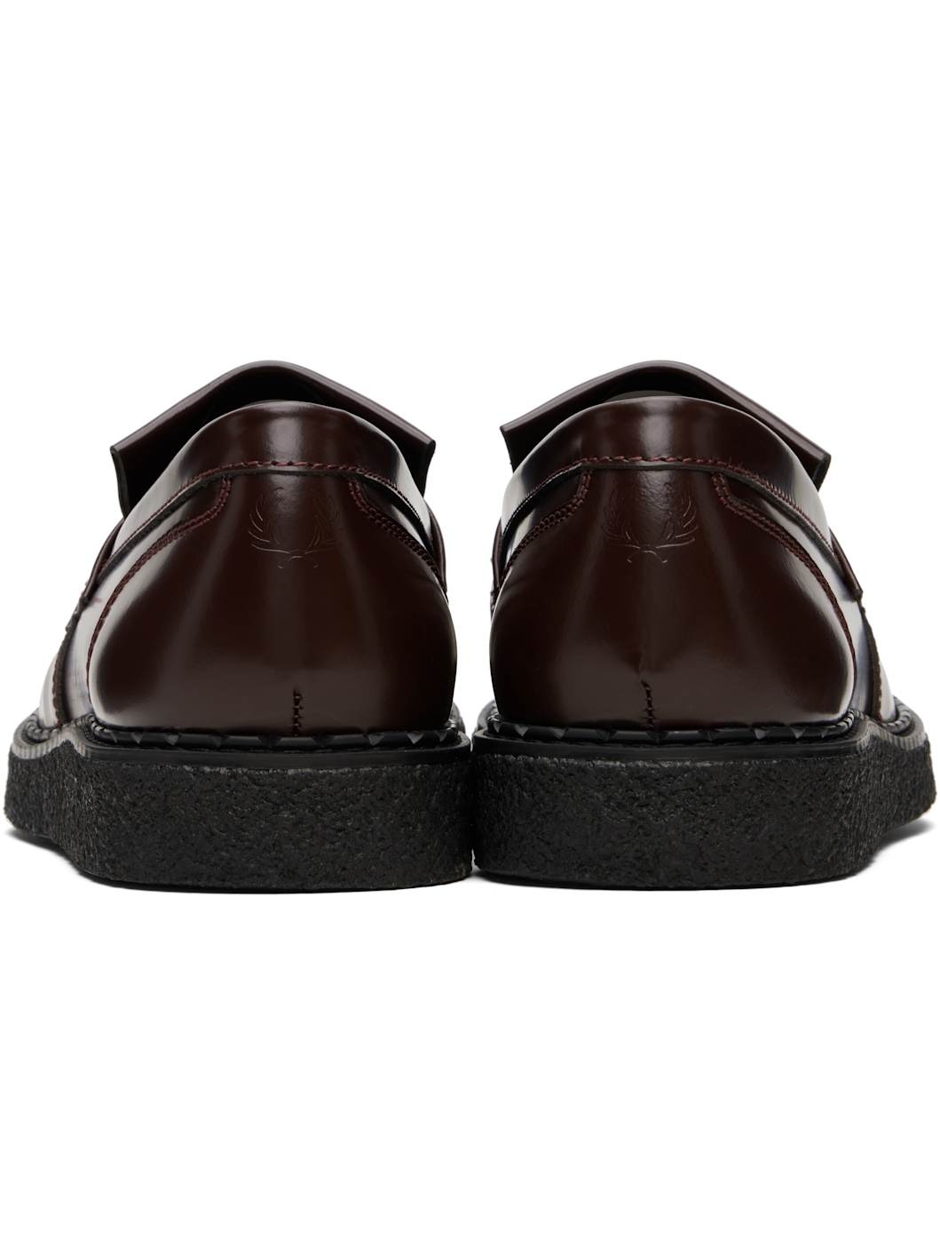Burgundy George Cox Edition Tassel Loafers - 2