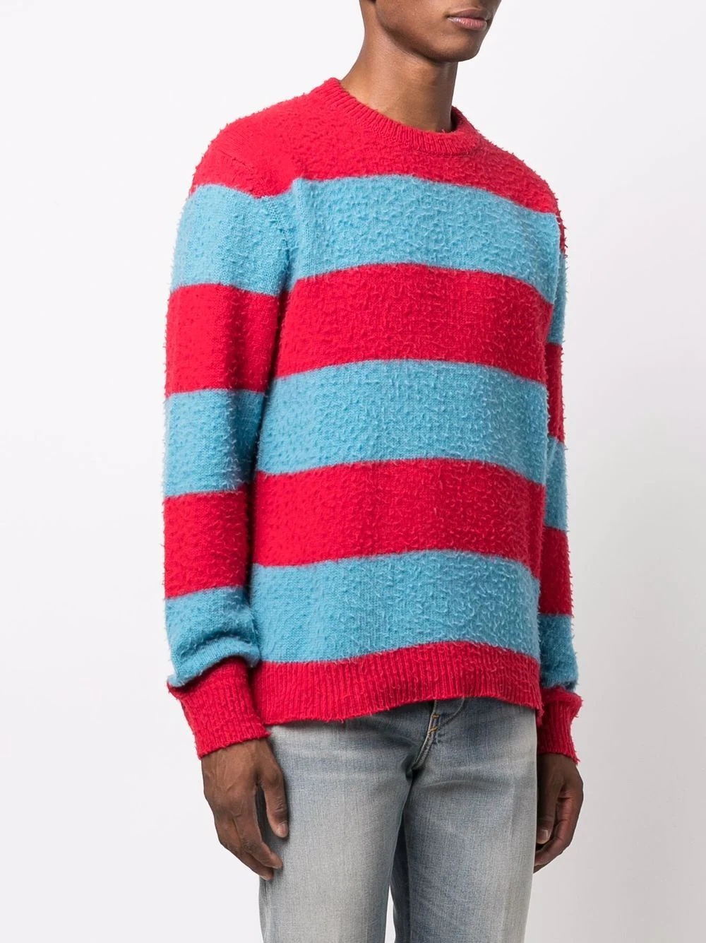 striped wool jumper - 3