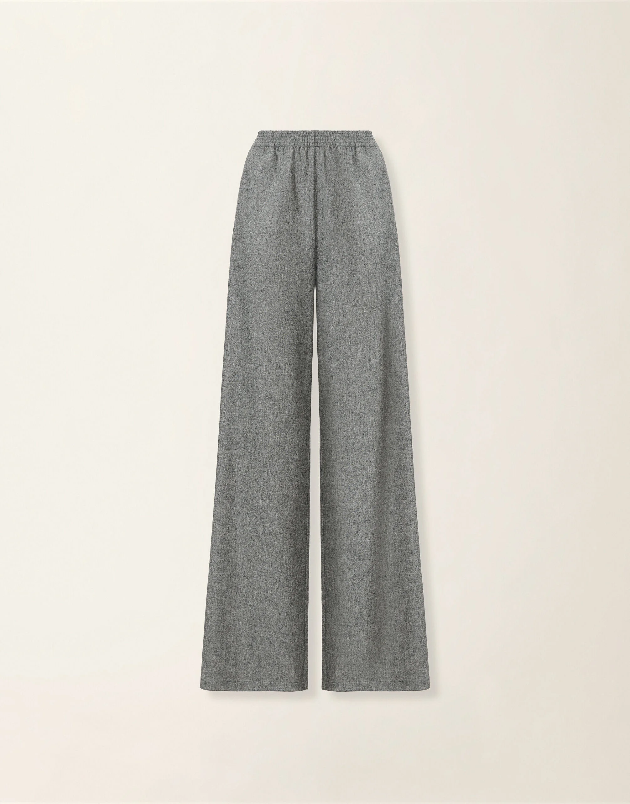 Oversized cargo flannel trousers - 1