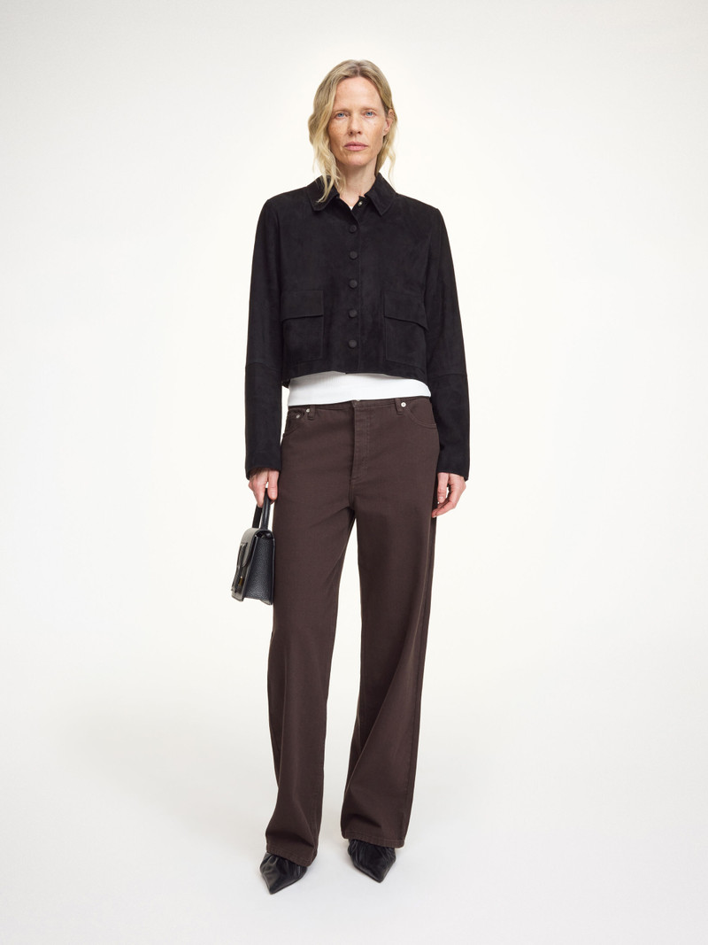 BY MALENE BIRGER Annie suede jacket outlook