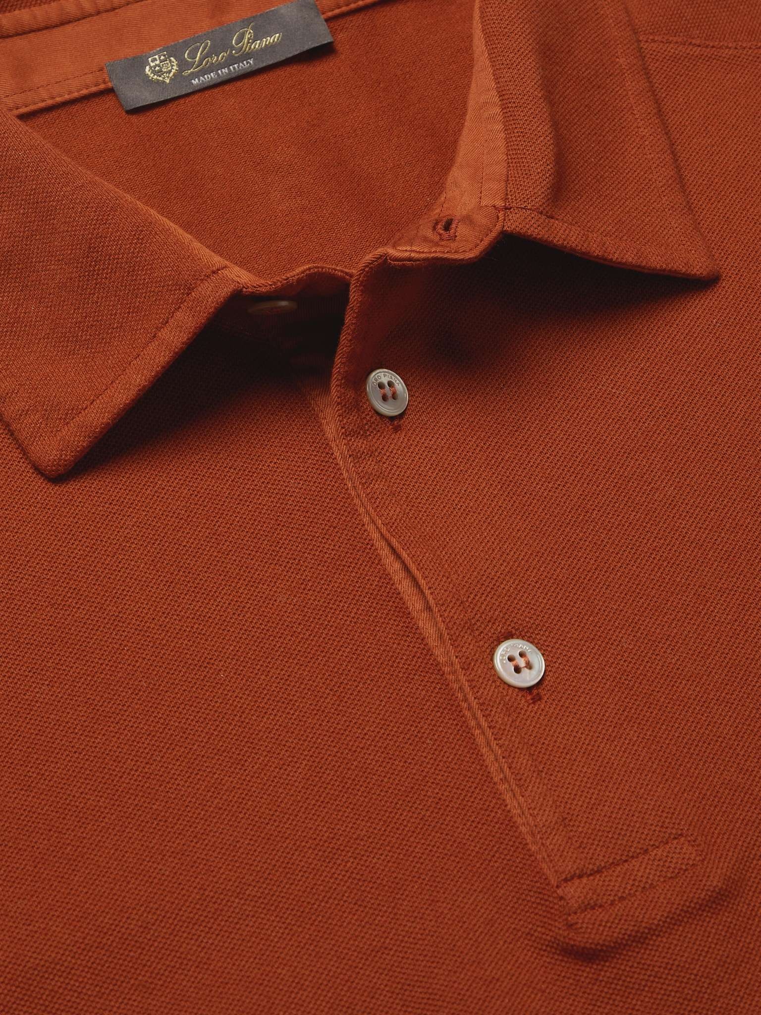 Cotton-Piqué Polo Shirt - 5