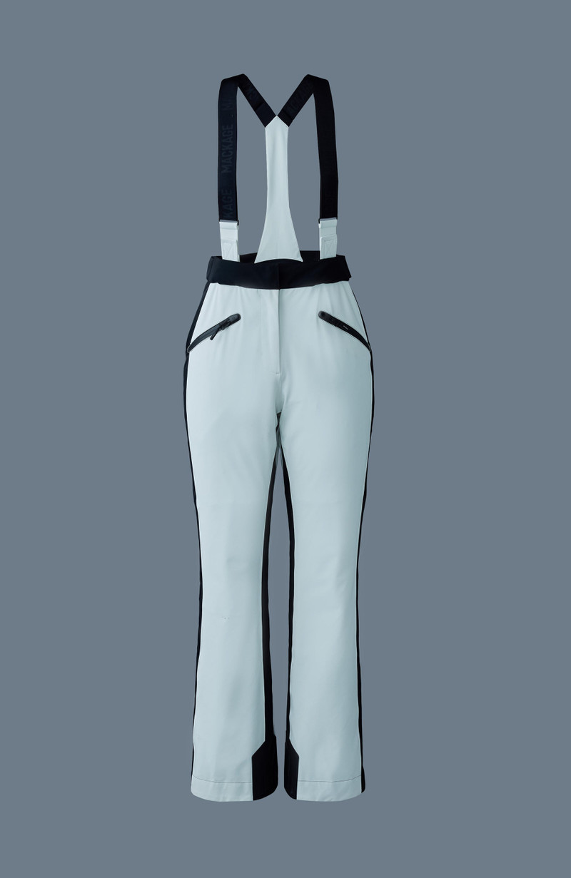 NYOMI ski pant with removable suspenders 1