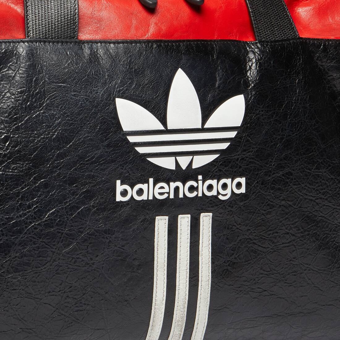 Men's Balenciaga / Adidas Gym Bag  in Black - 7