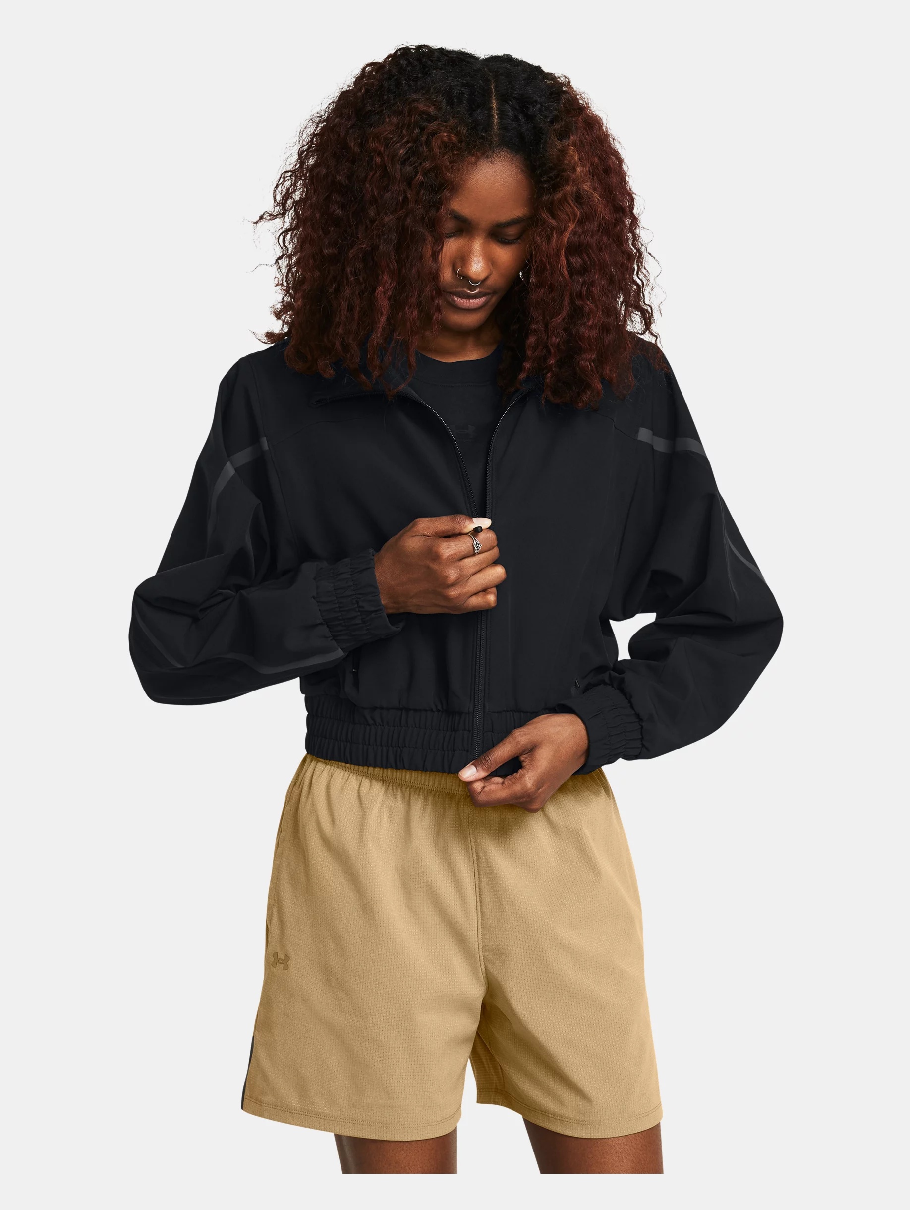 Women's UA Unstoppable Crop Jacket - 2