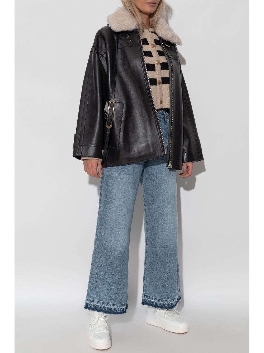 wide-leg jeans - 2