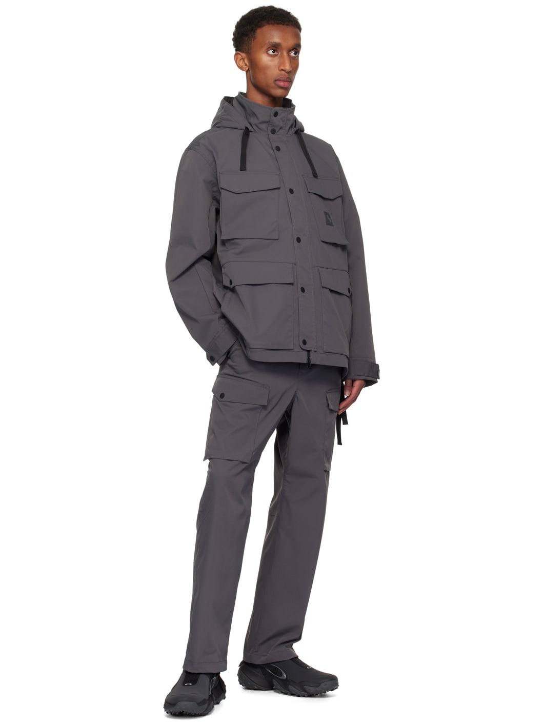 Gray Balto Cargo Pants - 4