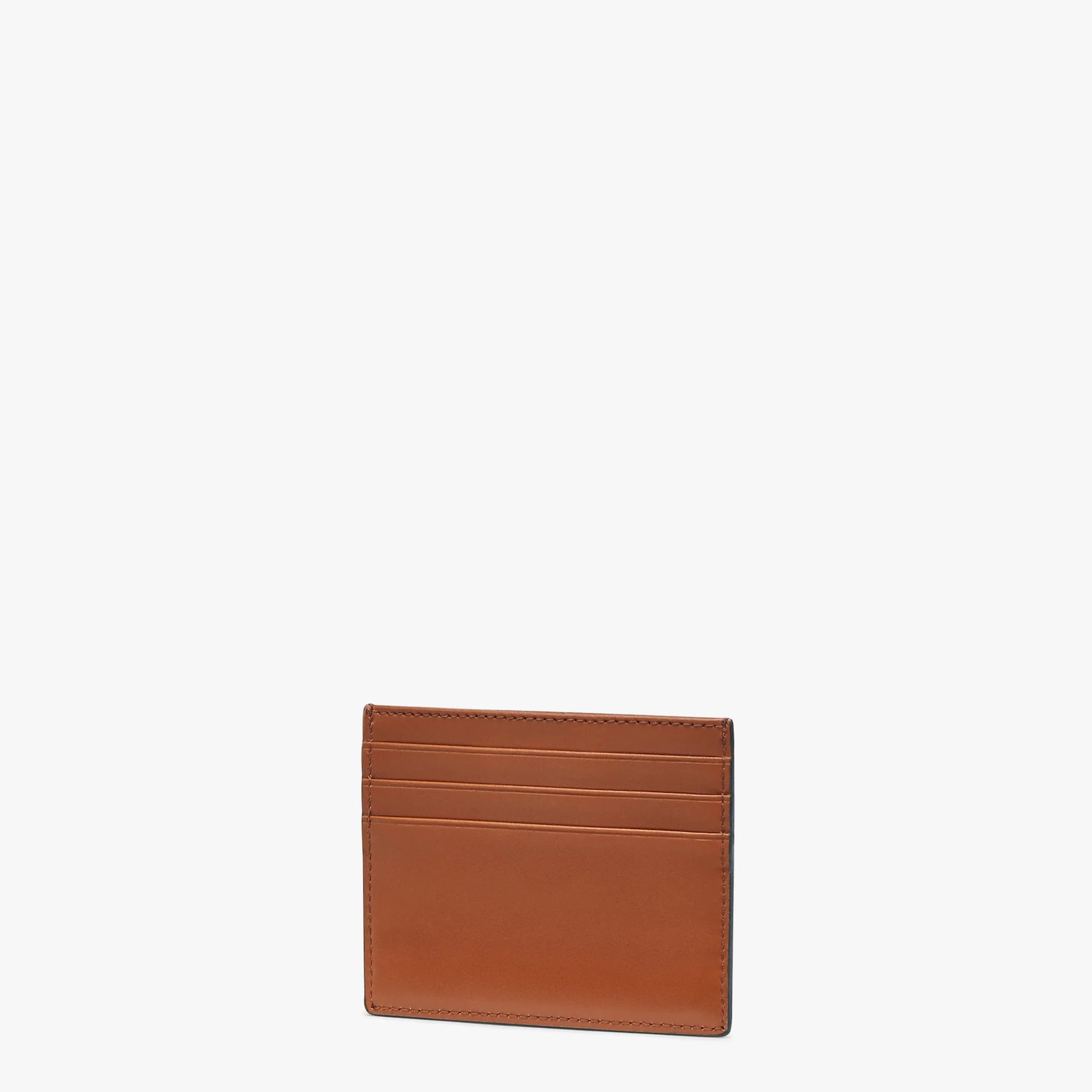 Brown leather cardholder - 2