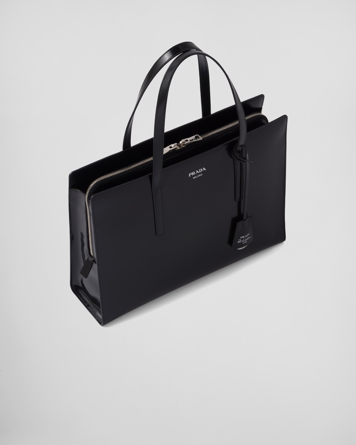 Prada Prada Re-Edition 1995 brushed-leather large handbag
