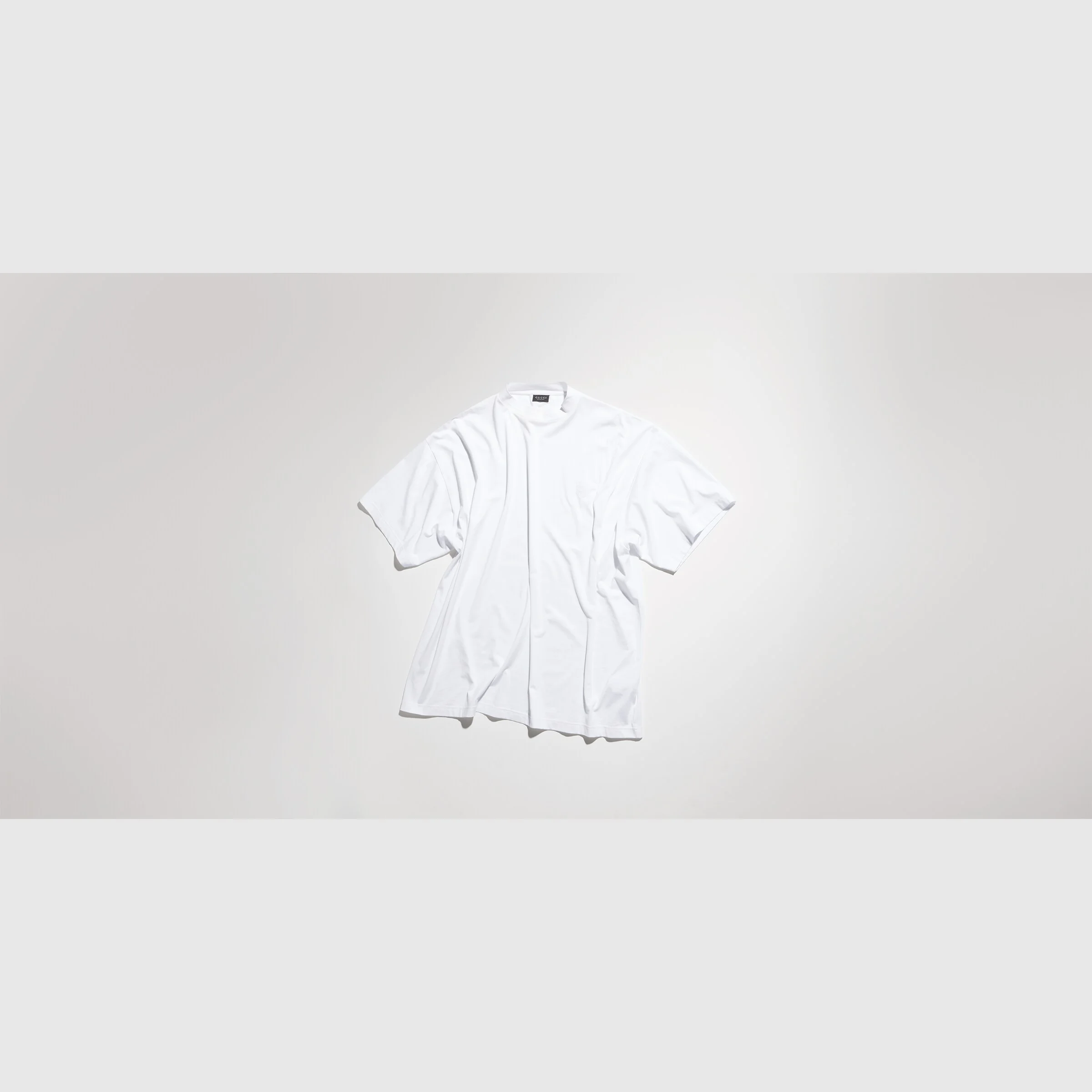 Lightweight silk jersey T-shirt with embroidery - 1