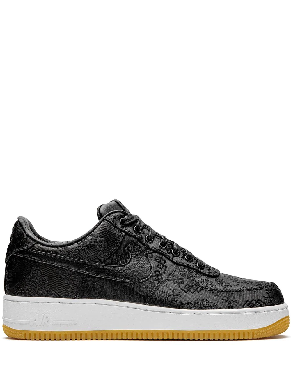 x Fragment x Clot Air Force 1 07 "Black Silk" sneakers - 1