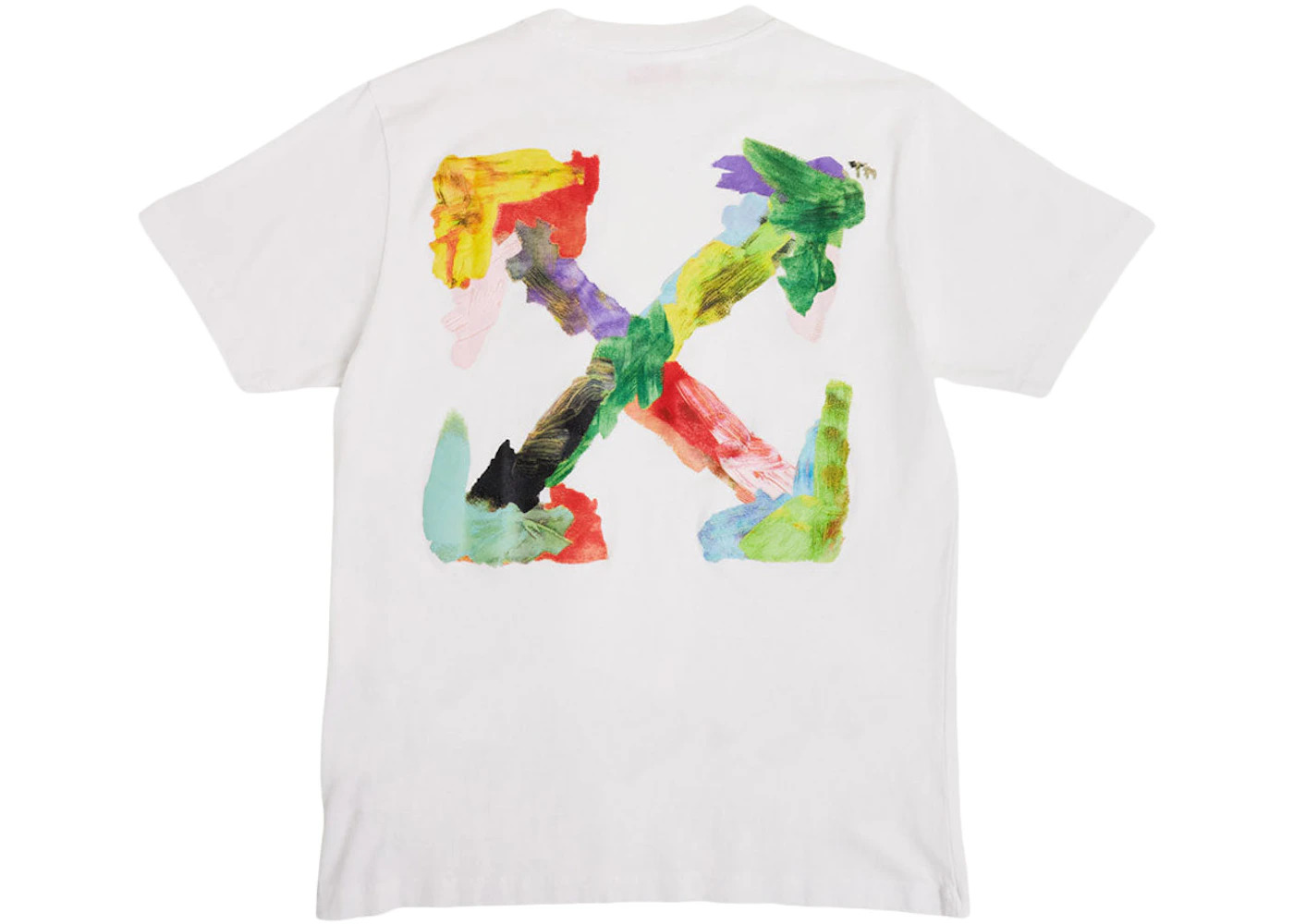OFF-WHITE Brush Arrows Slim Skate S/S Tee White/Multi - 2