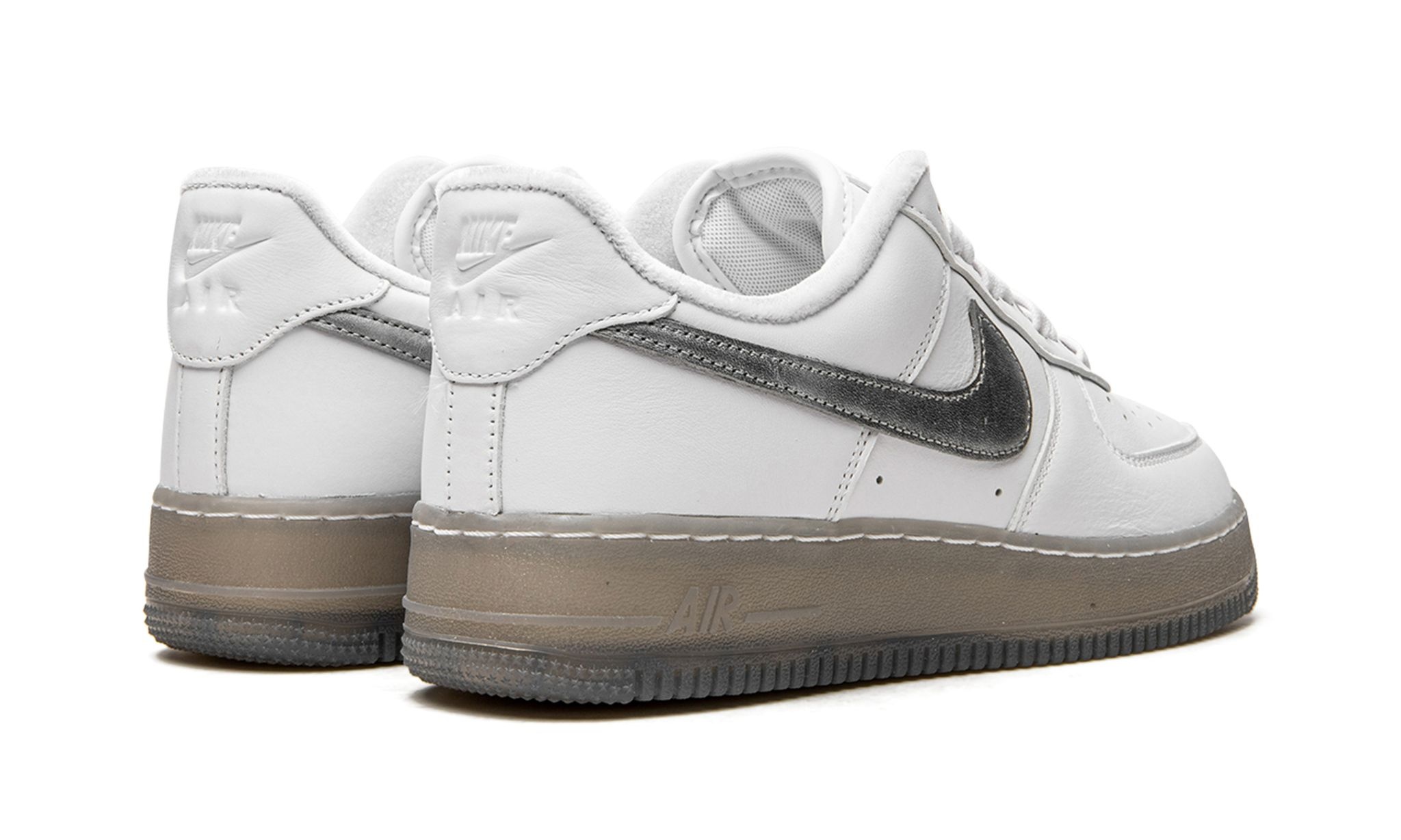 Air Force 1 "White / Metallic Silver" - 3