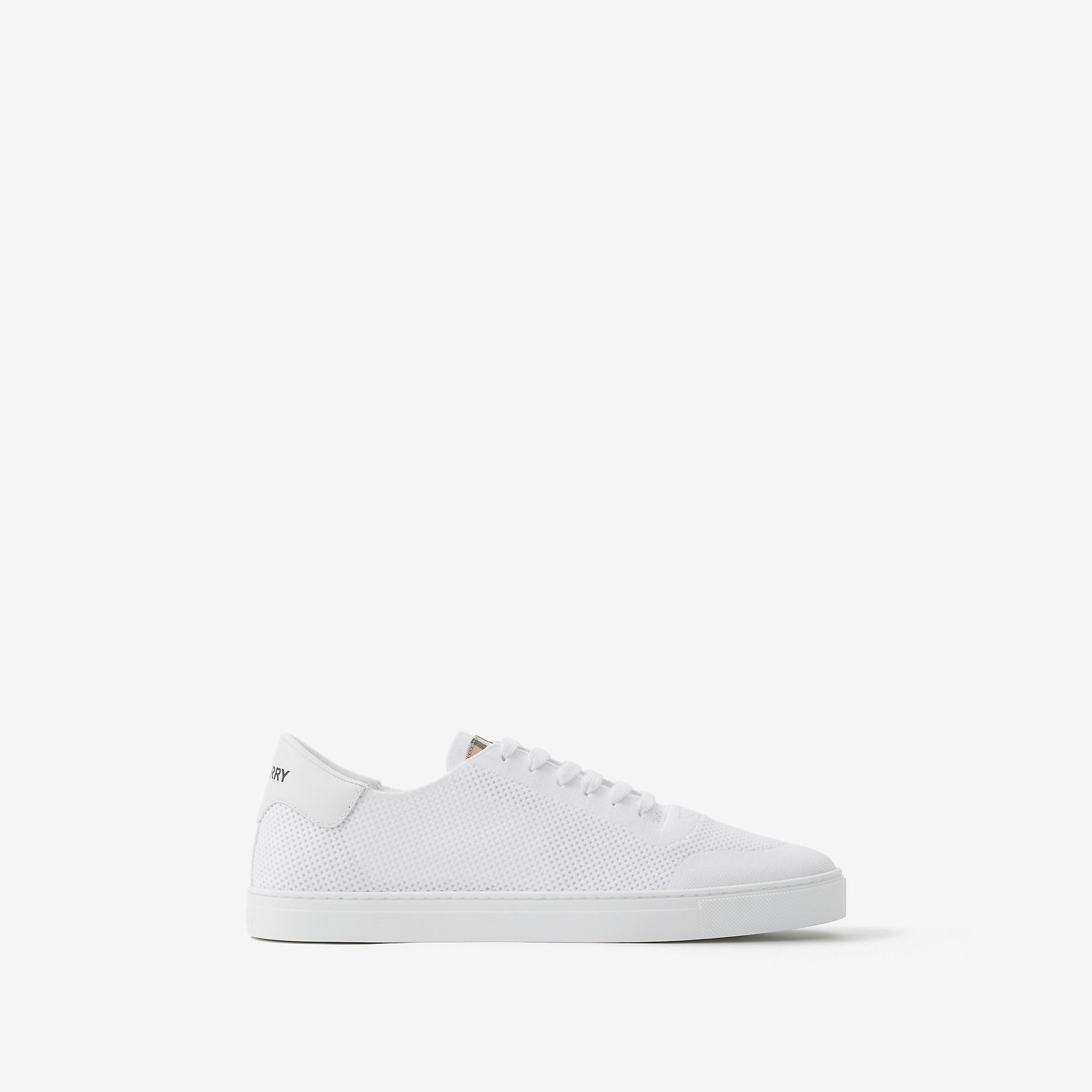 Nylon, Leather and Cotton Sneakers - 1
