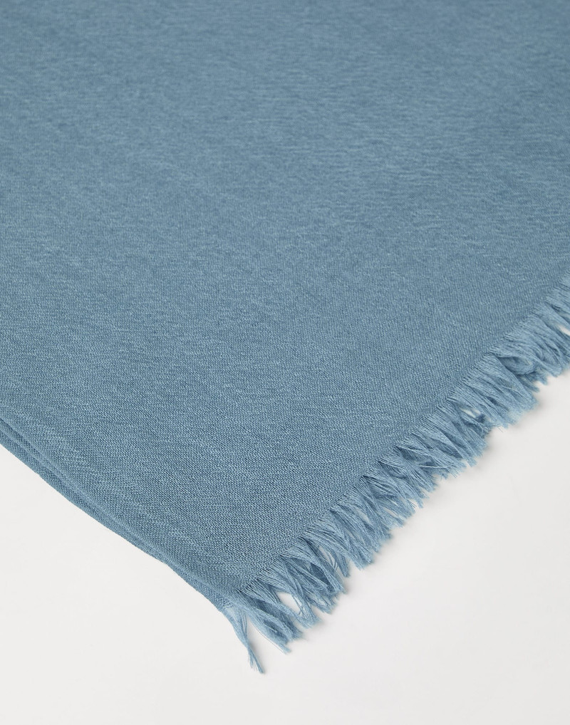 Brunello Cucinelli Cashmere and silk scarf outlook