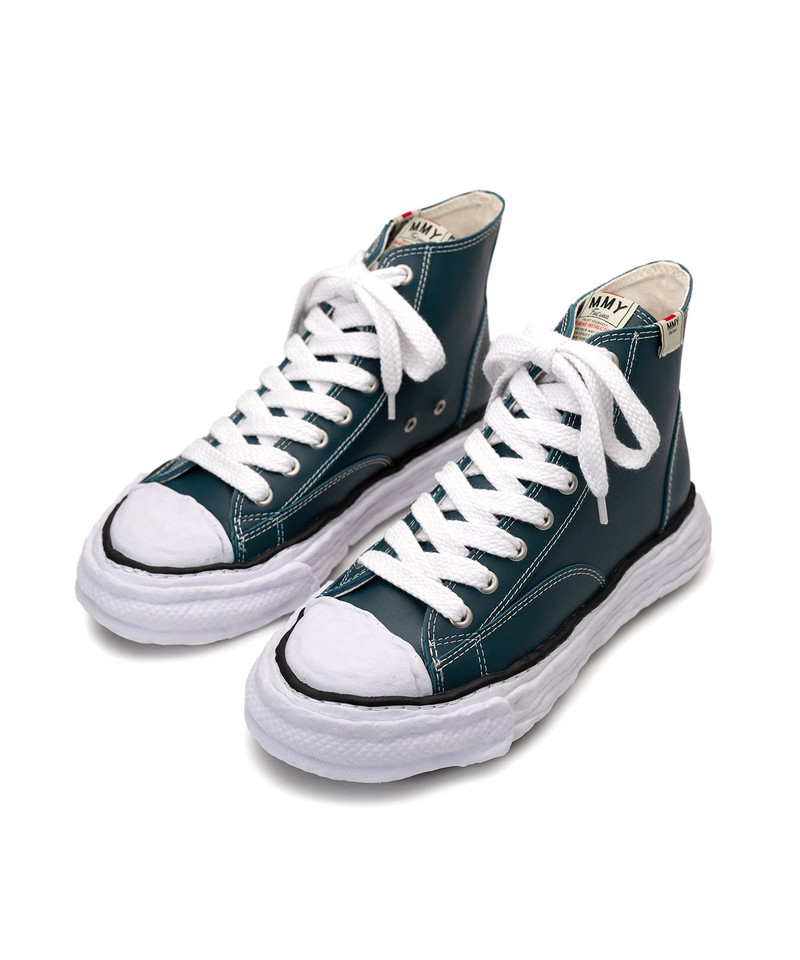 "PETERSON23" OG Sole Leather High-top Sneaker 35