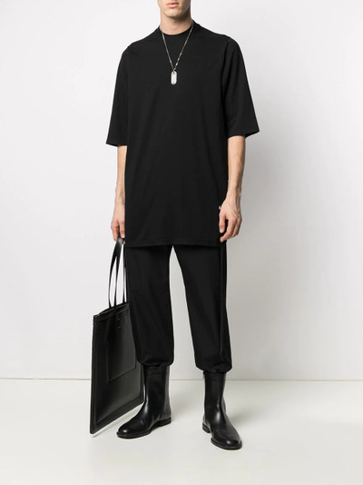 Rick Owens DRKSHDW draped strap T-shirt outlook