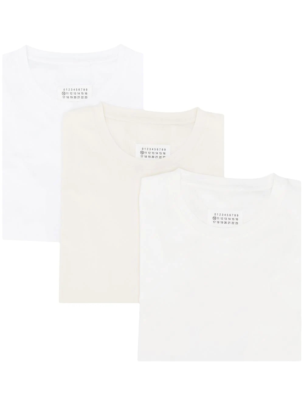 three-pack cotton T-shirts - 1