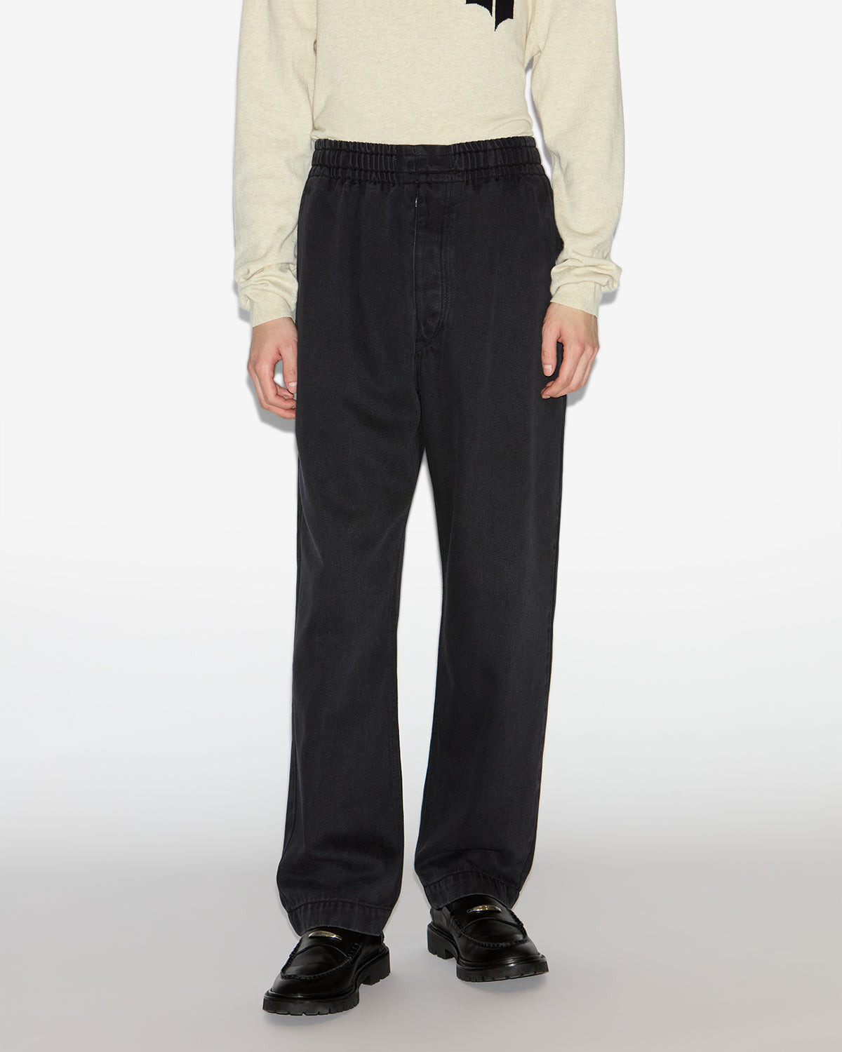 TIMEO PLAIN-COLORED LYOCELL PANTS - 4