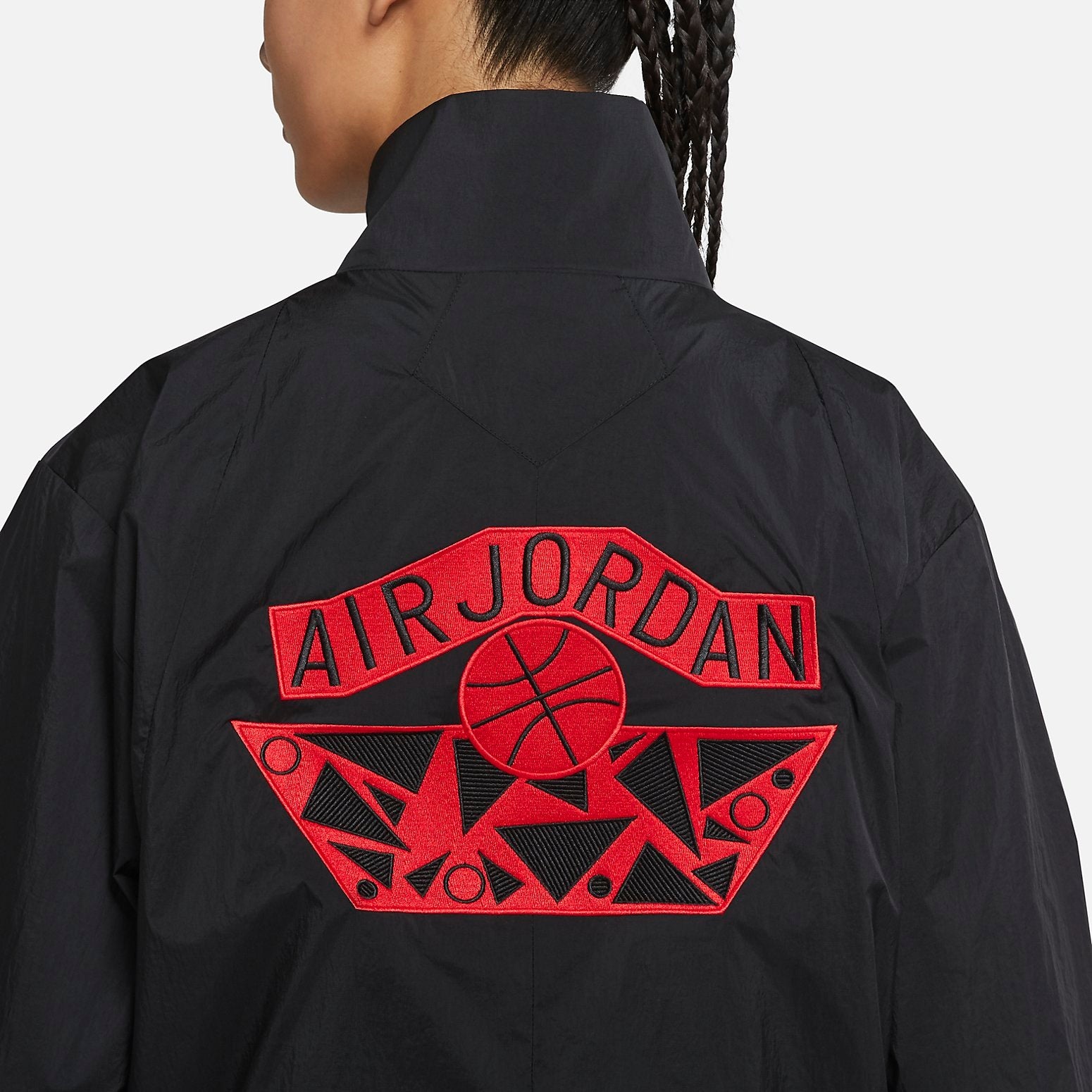 (WMNS) Air Jordan x Nina Chanel Abney Jacket 'Black' DO4153-010 - 5