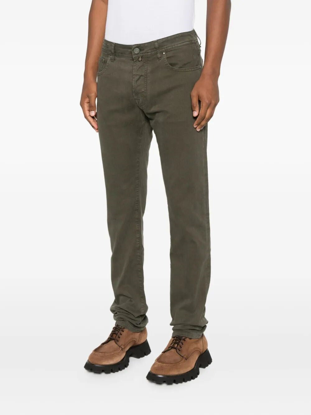 Jacob cohen - Jacob Cohen Men `Bard` 5-Pocket Slim Fit Pants - 4