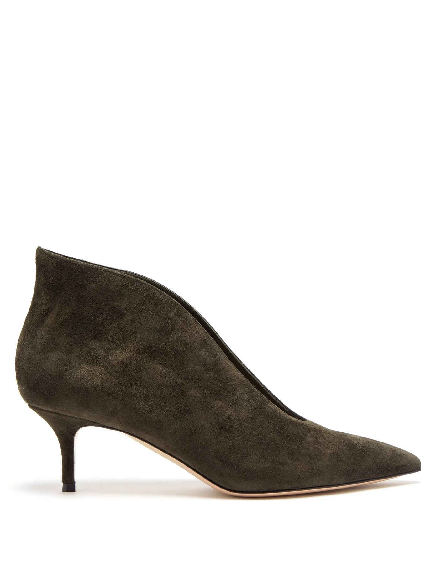 Vamp 55 suede pumps - 1