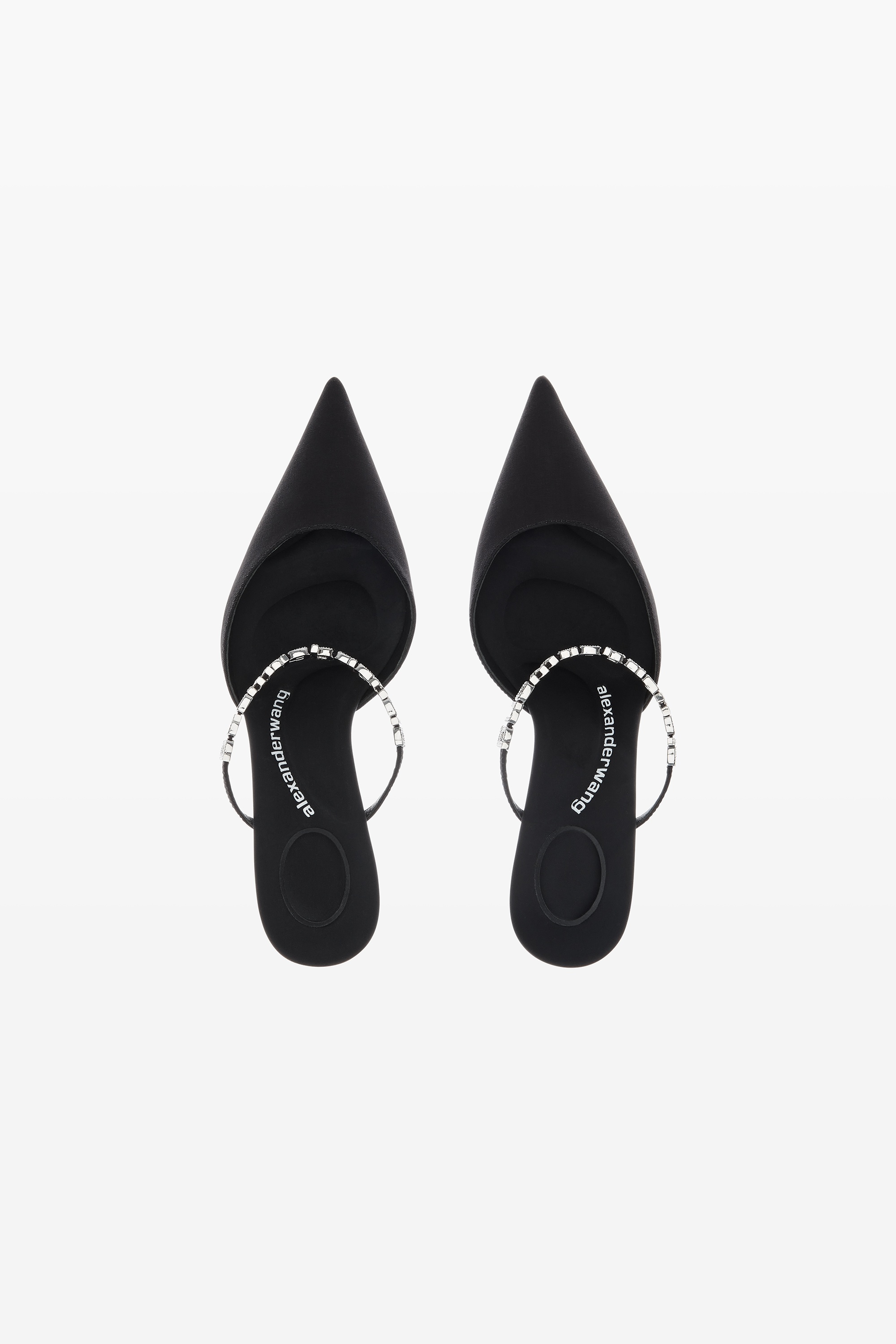 DELPHINE 65 LOGO STRAP MULE IN VISCOSE - 6