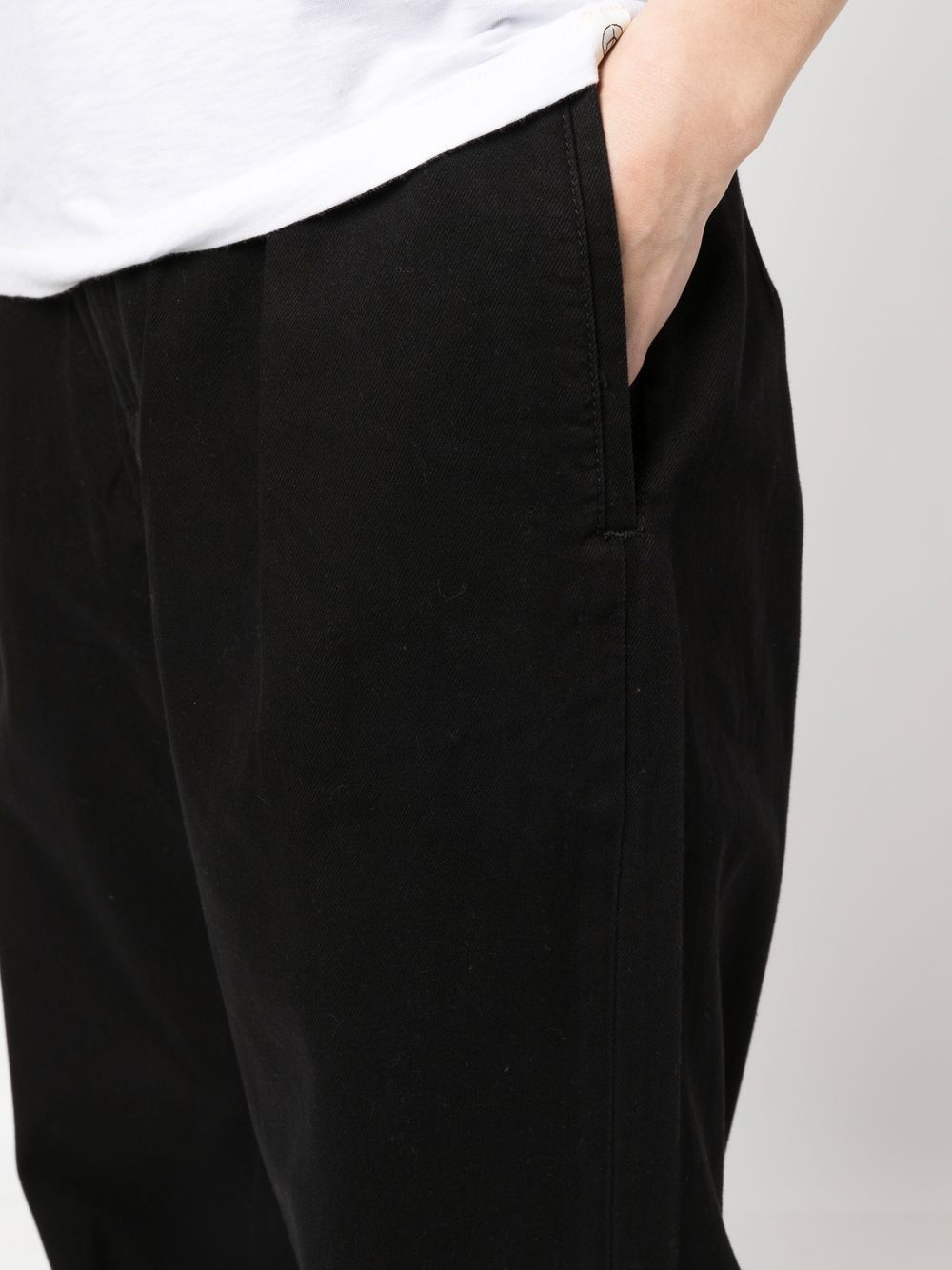 loose-fit denim trousers - 5
