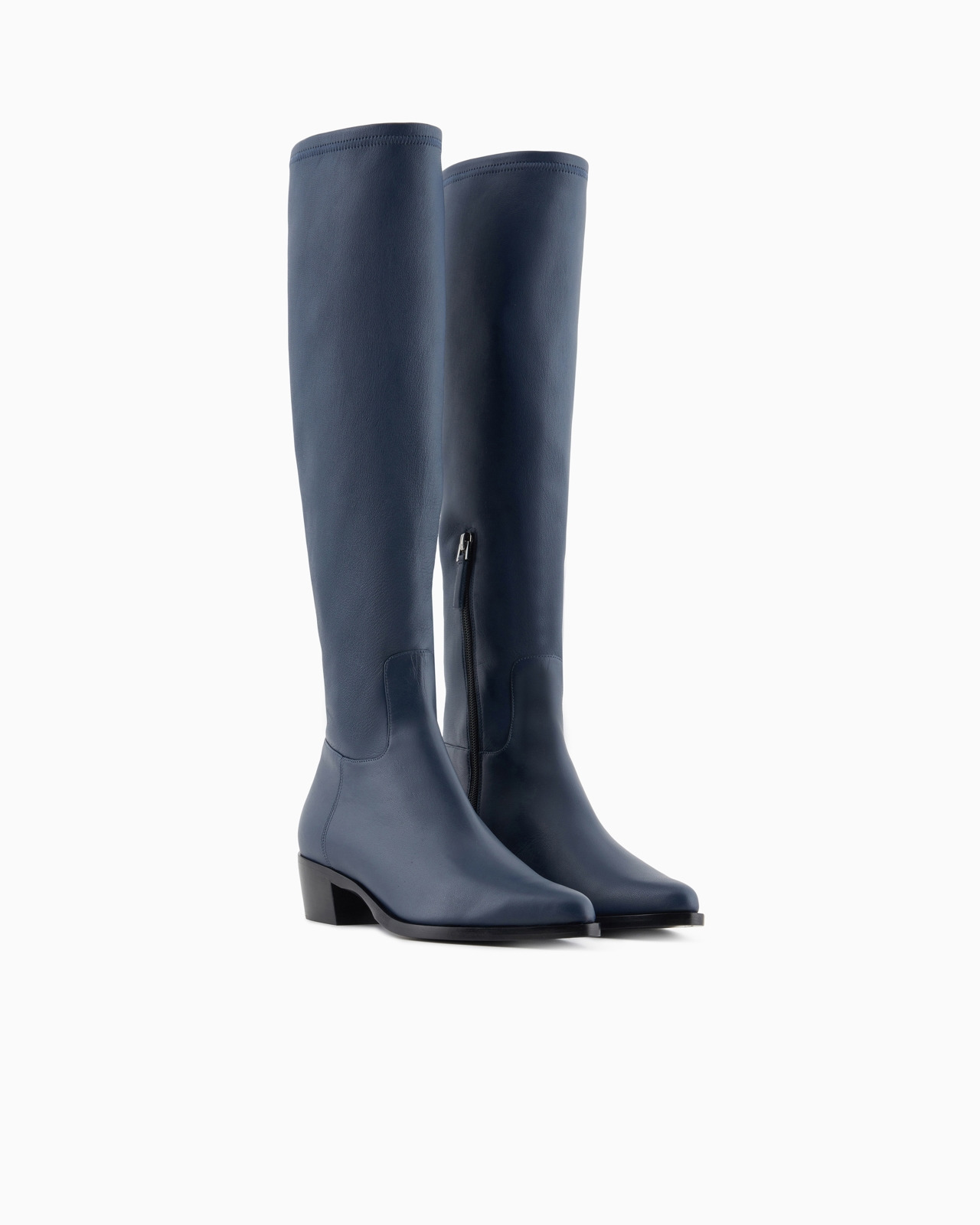 Stretch nappa-leather boots - 2