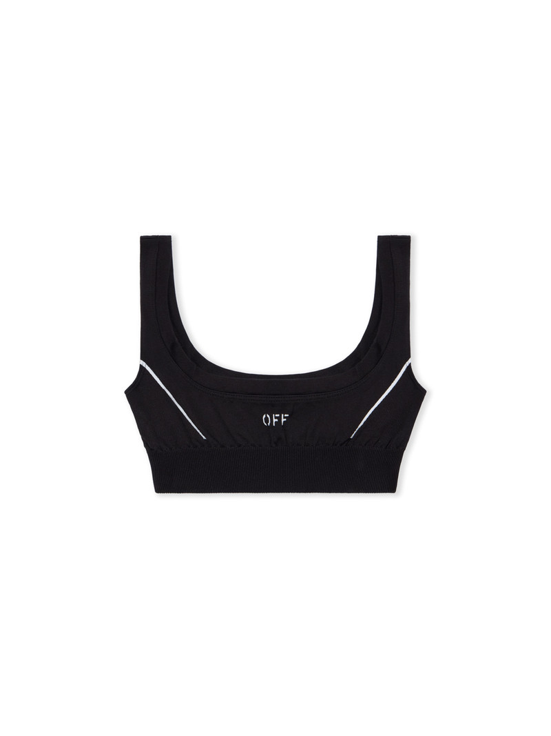 Off Stamp Seamless Bra 1
