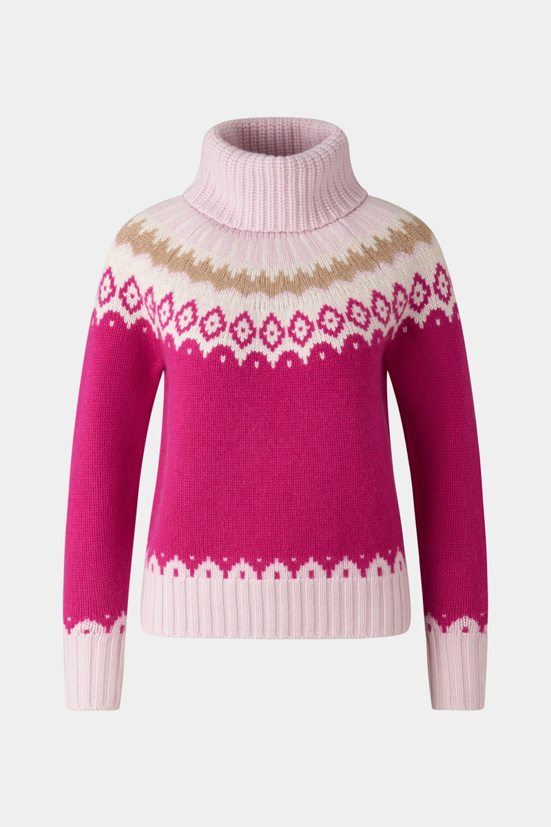 Ingrid Sweater in Pink/Rose 1