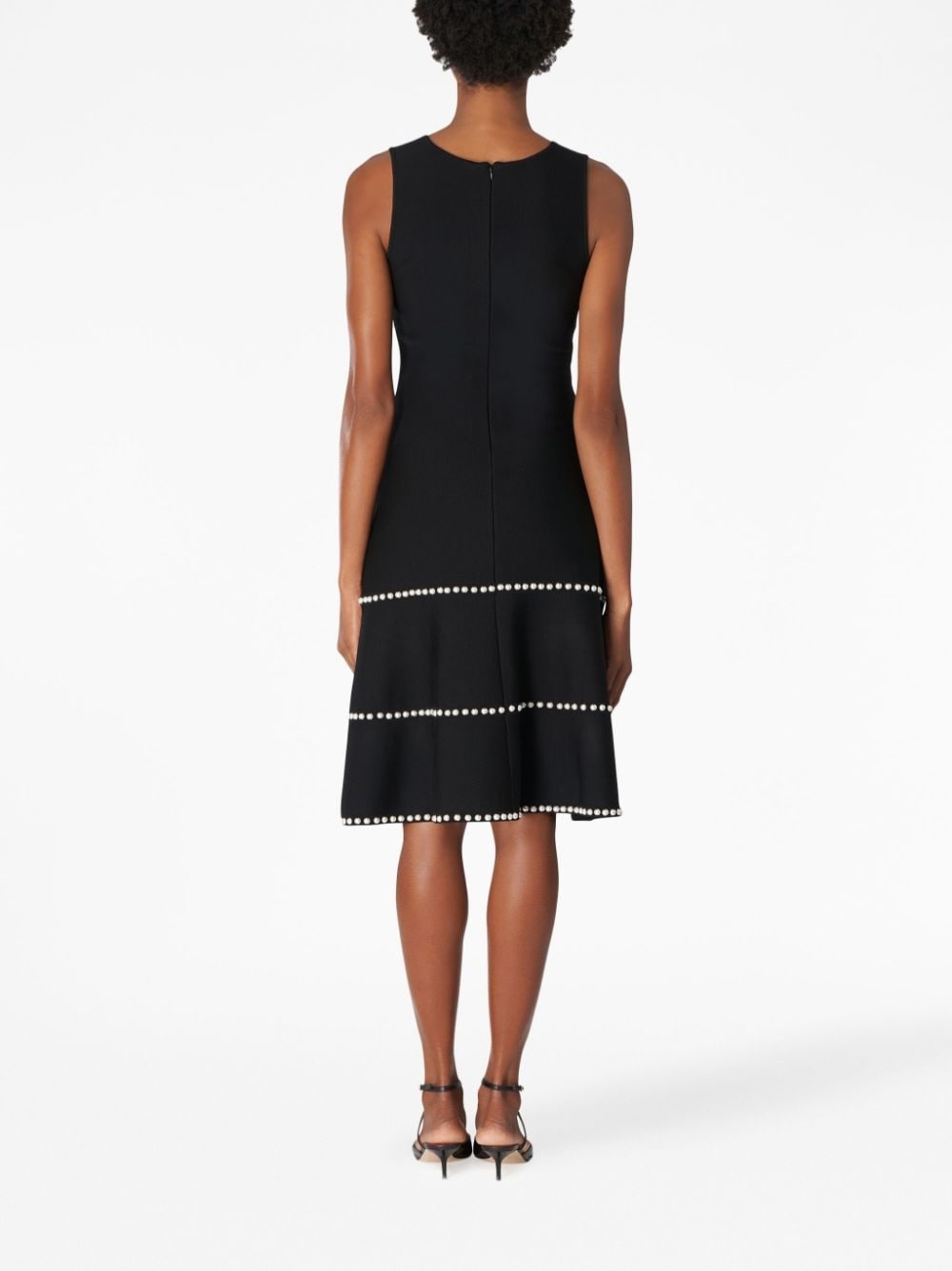 scoop-neck midi dress - 3