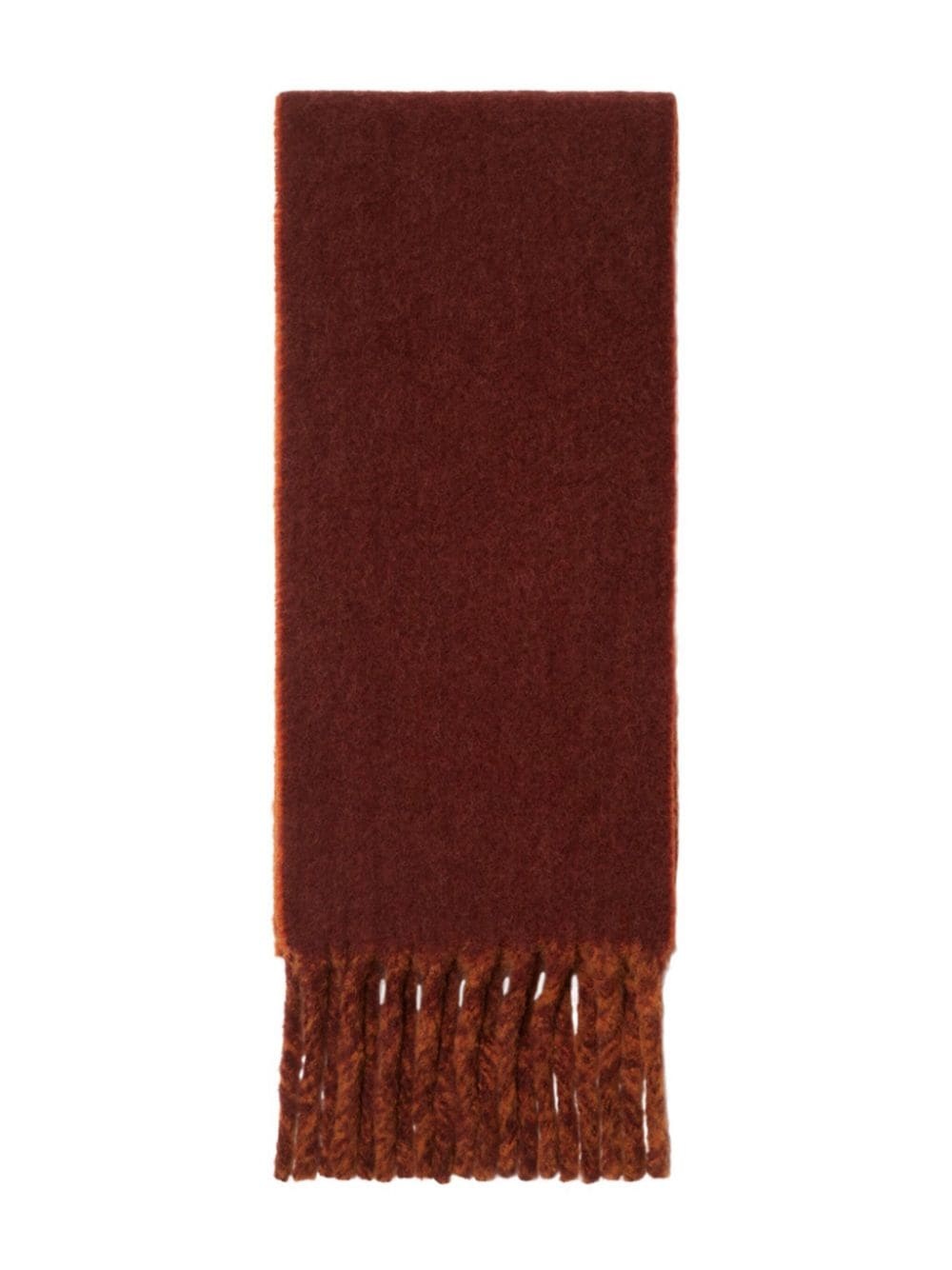 reversible fringed scarf - 2