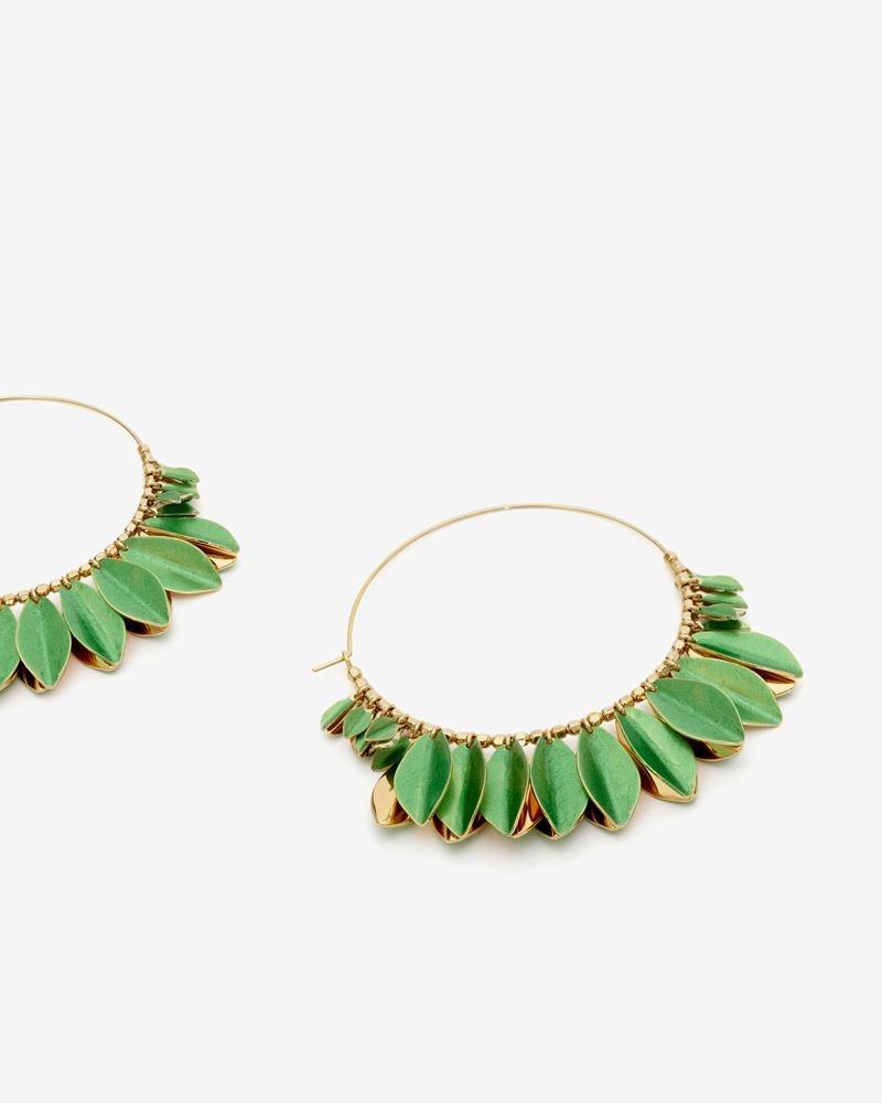 COLOR SHINY LEA EARRINGS - 2