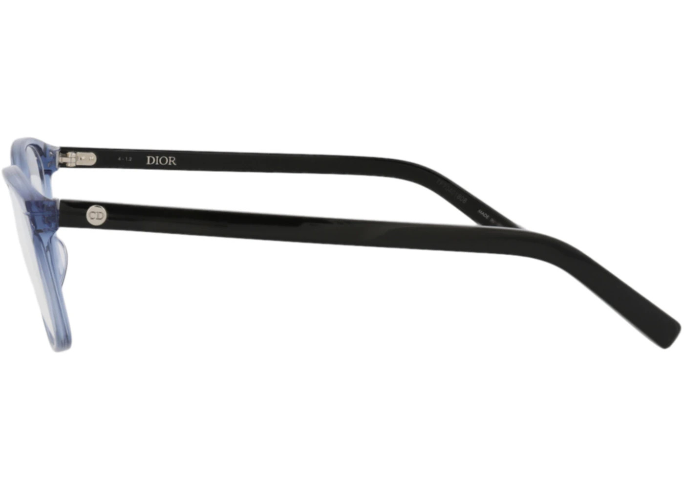 Dior Square-Frame Acetate Optical Frames Blue Blue Transparent (DM50003I-56-084) - 3