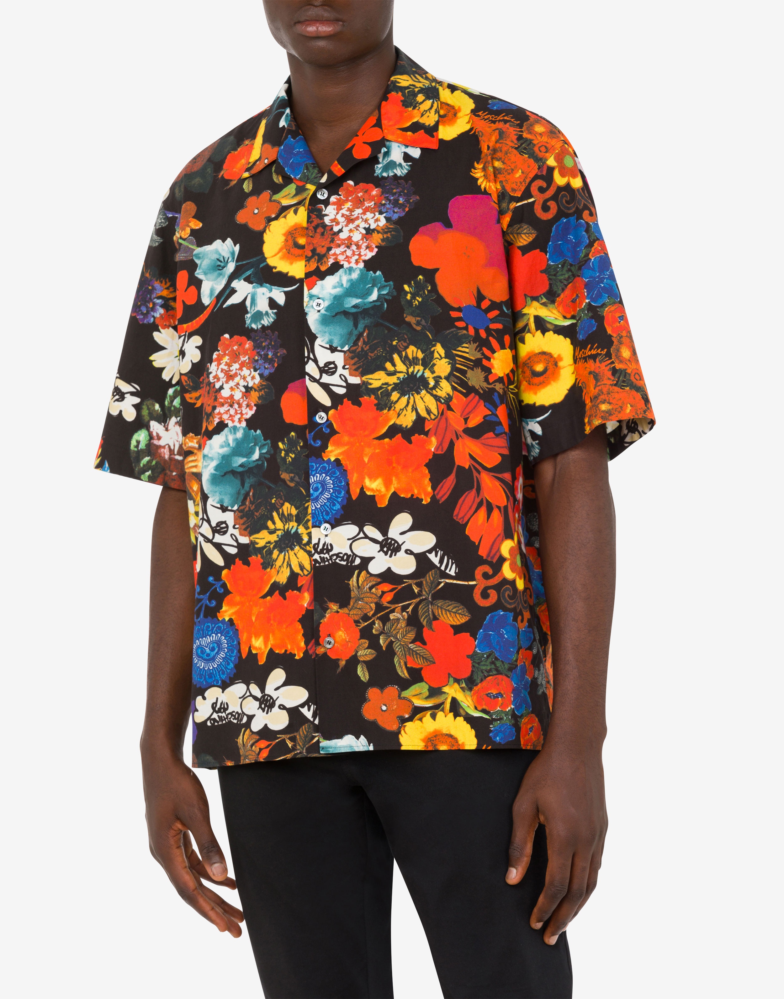 ALLOVER FLOWERS SHORT-SLEEVED SHIRT - 2