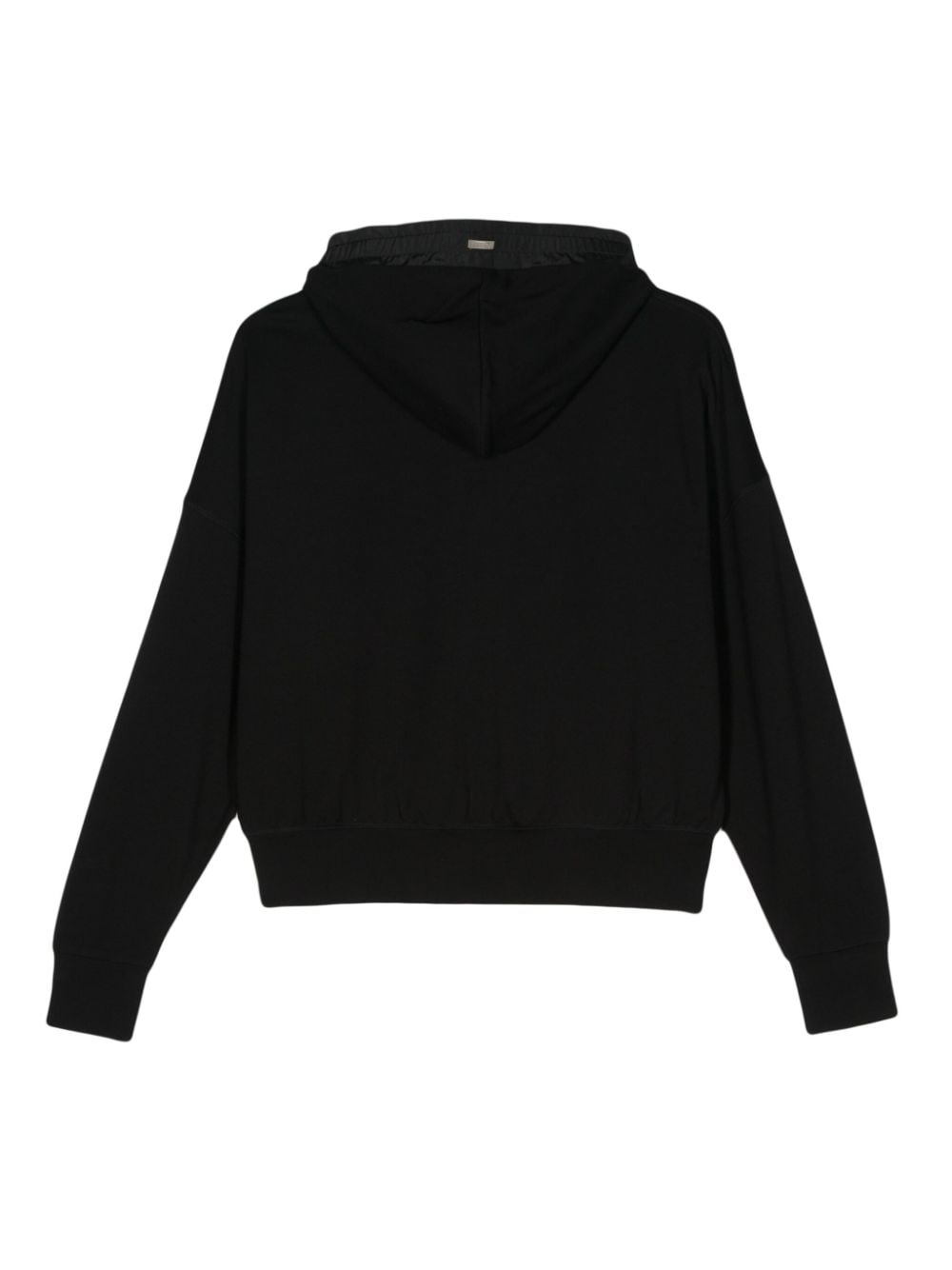 jersey zipped hoodie - 2