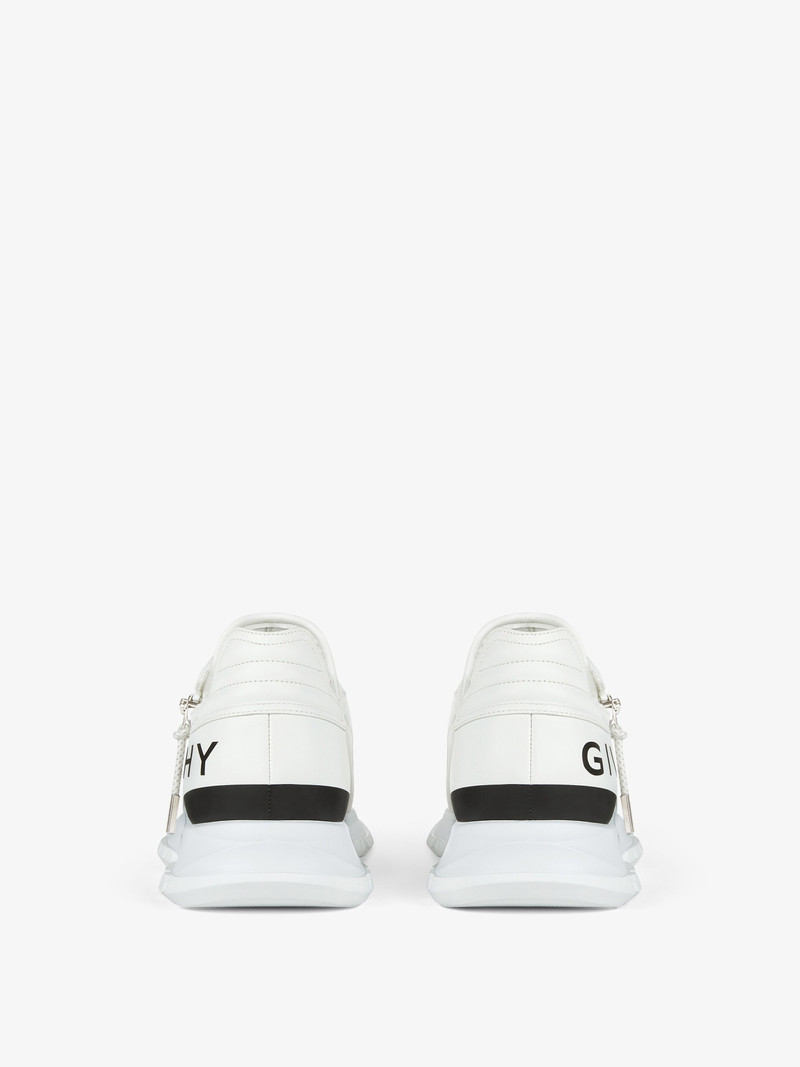 SPECTRE RUNNER SNEAKERS IN LEATHER WITH ZIP 7