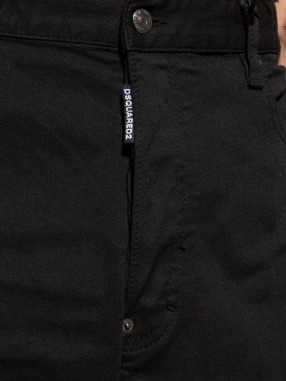 logo-patch jeans - 5