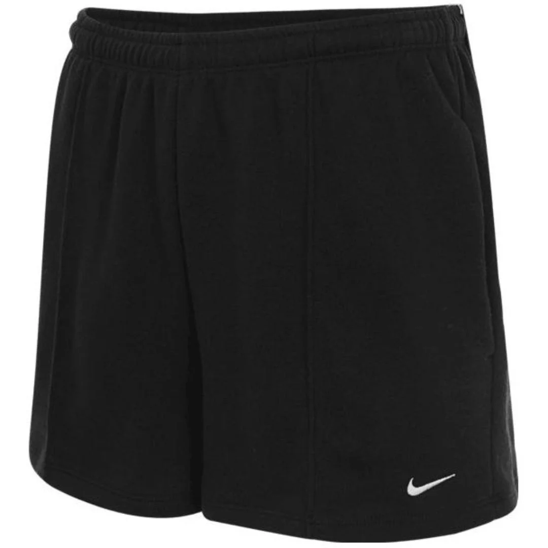 (WMNS) Nike Sportswear Chill Terry Mid-Rise 4" French Terry Shorts 'Black' HF6941-010 - 1