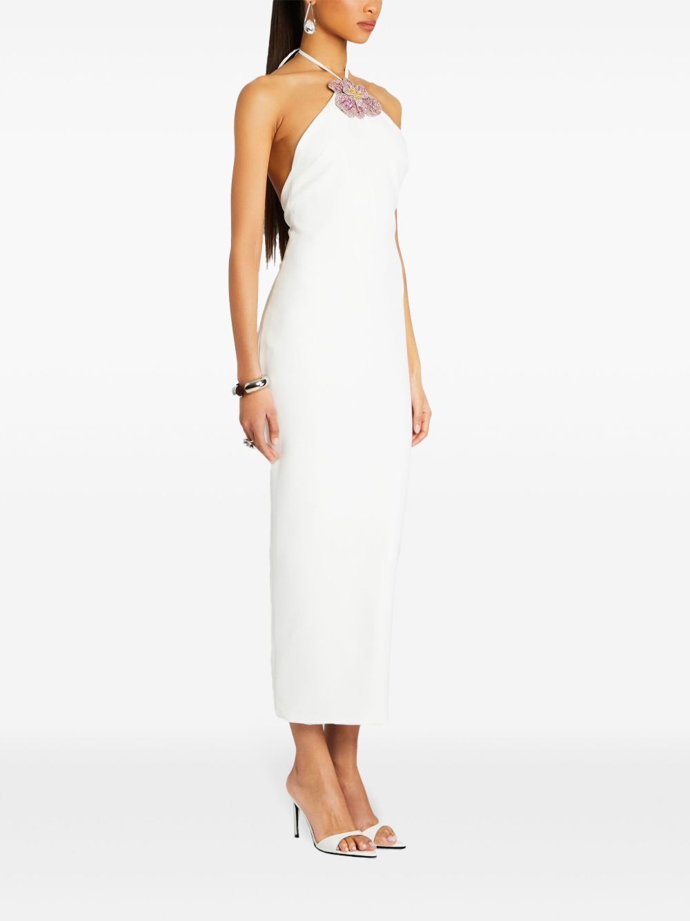 Jessie rhinestone halterneck dress - 3