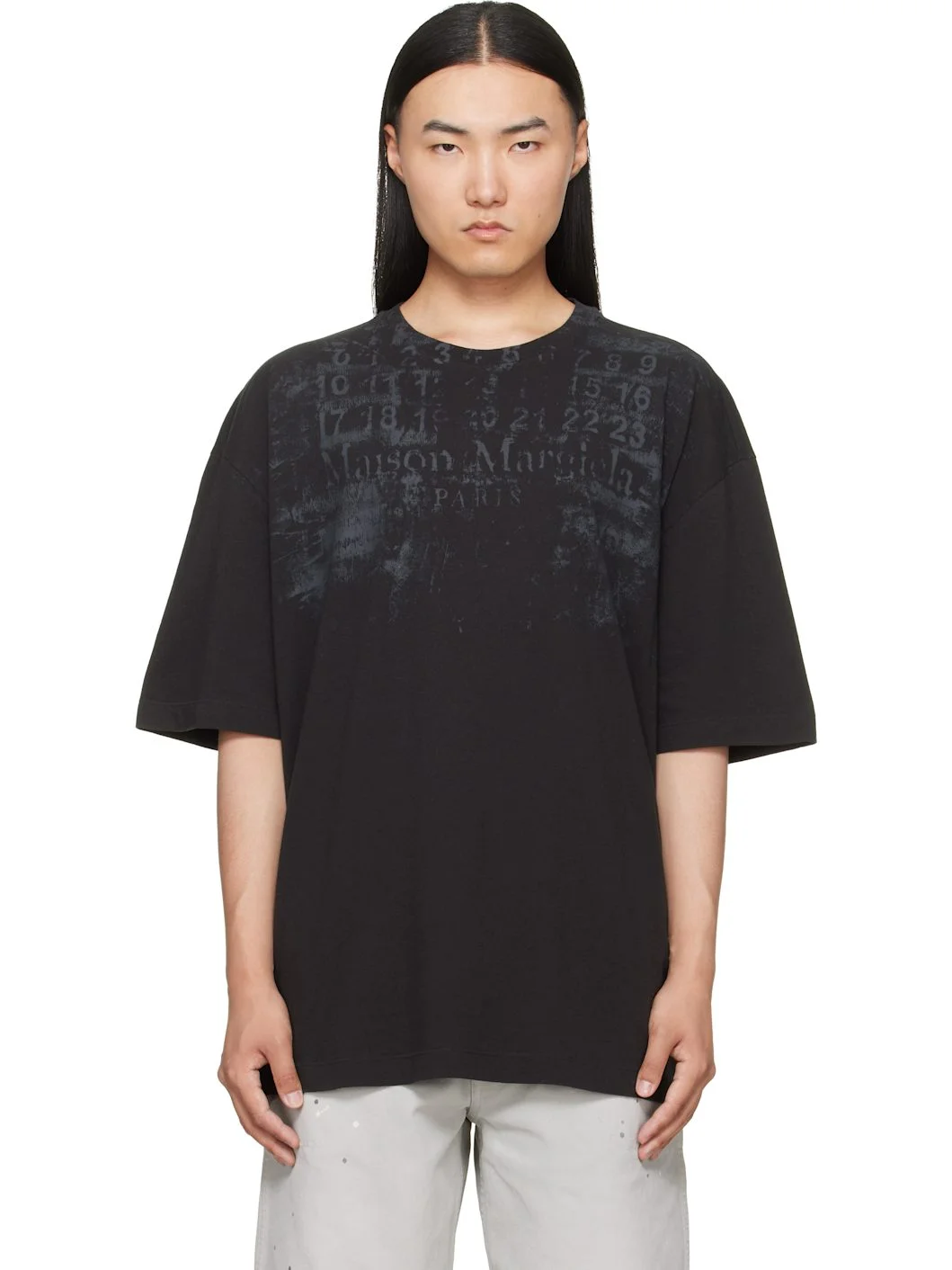 Black Oversized T-shirt - 1