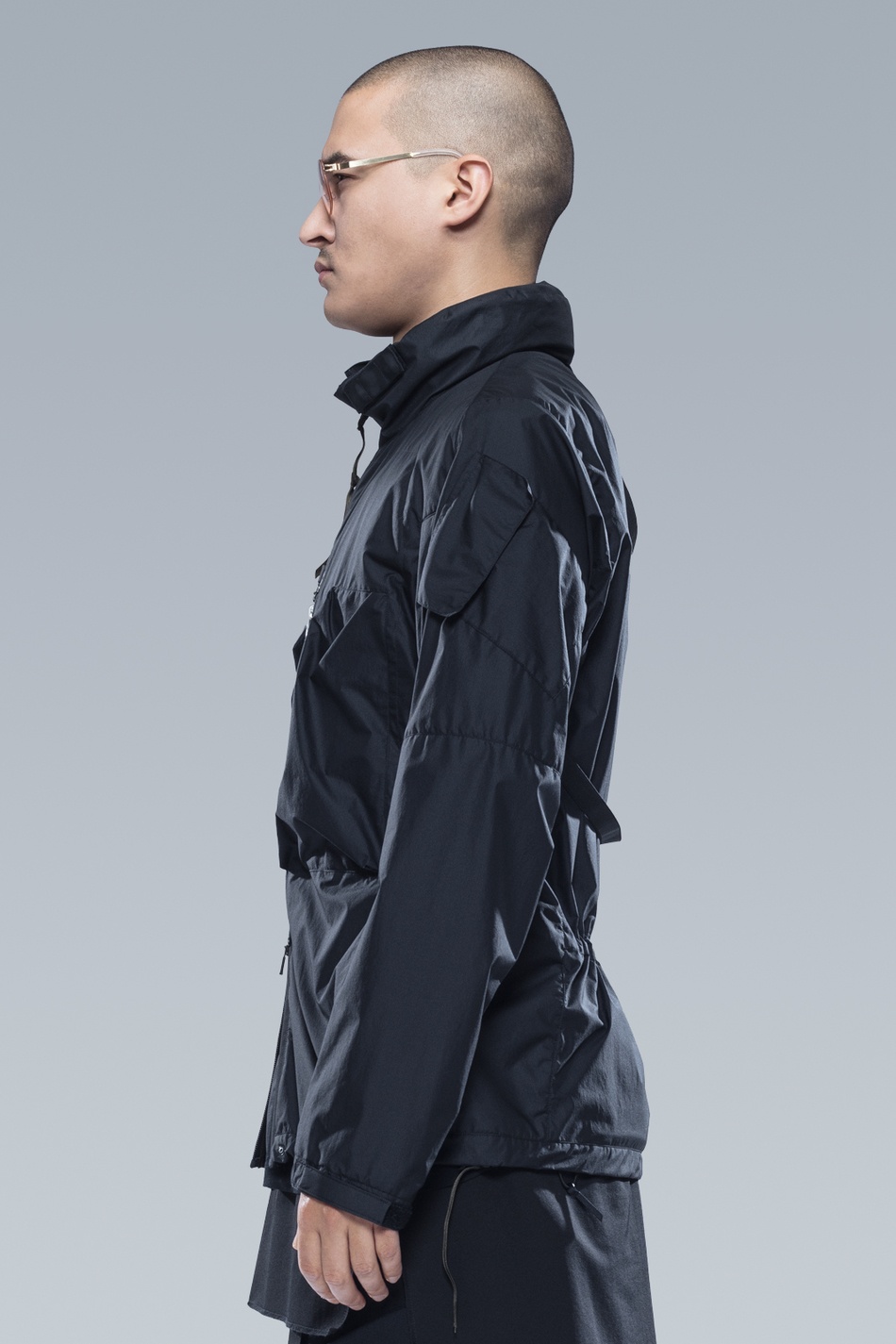 J47A-WS Packable Windstopper® Active Shell™ Interops Jacket Black - 8